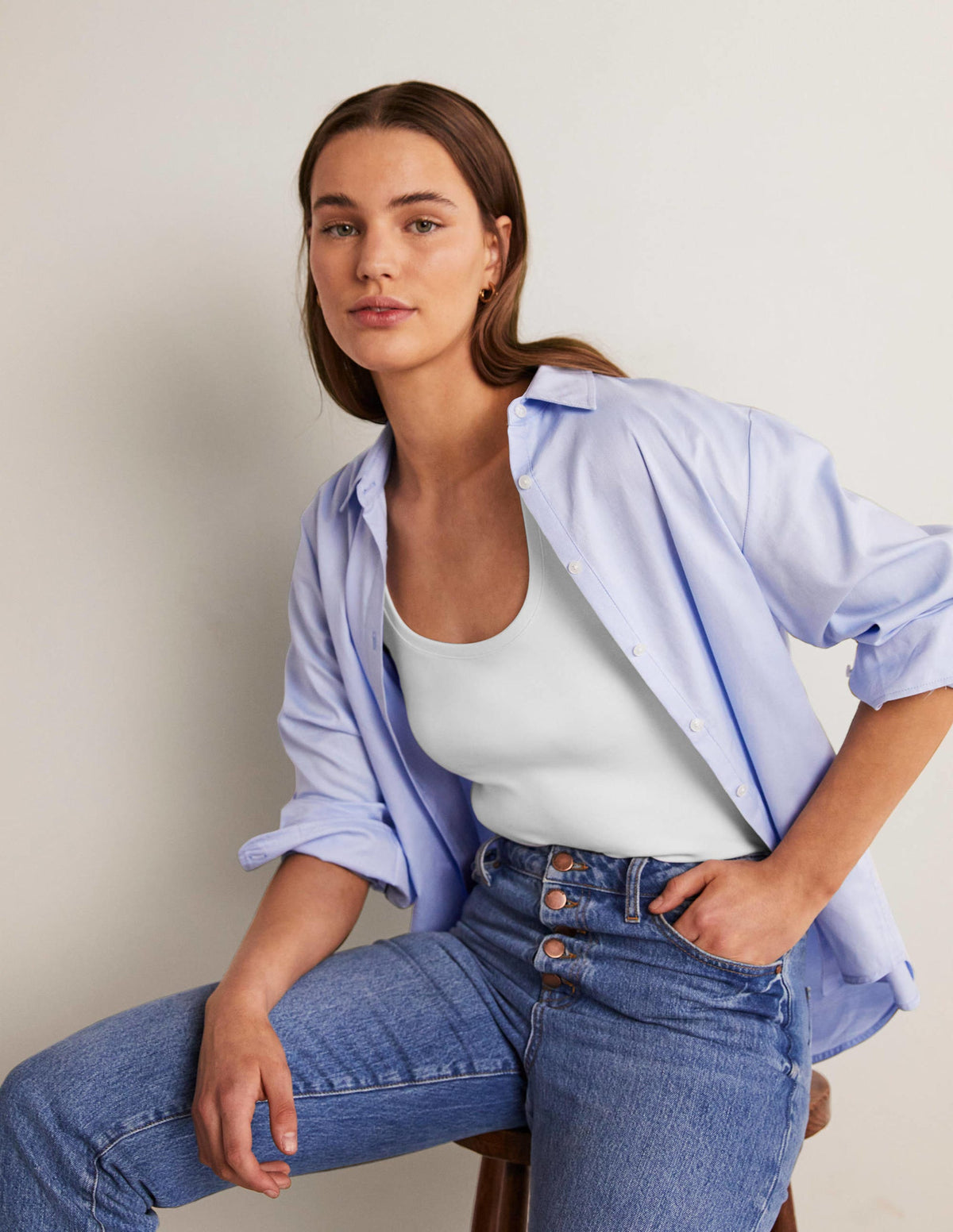 Basic-Trägershirt-Weiß - Image 7