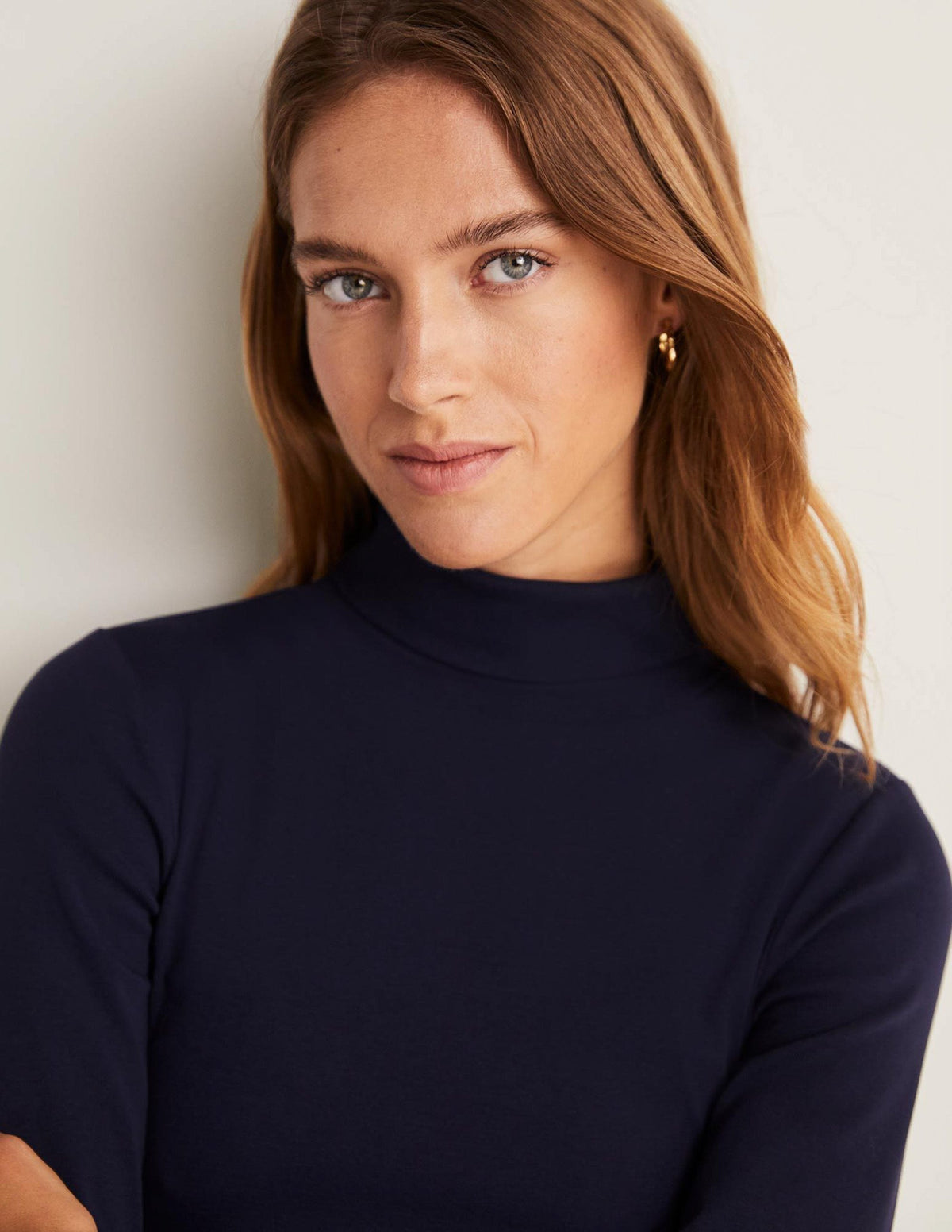 Col roulé Essential-Bleu marine-2