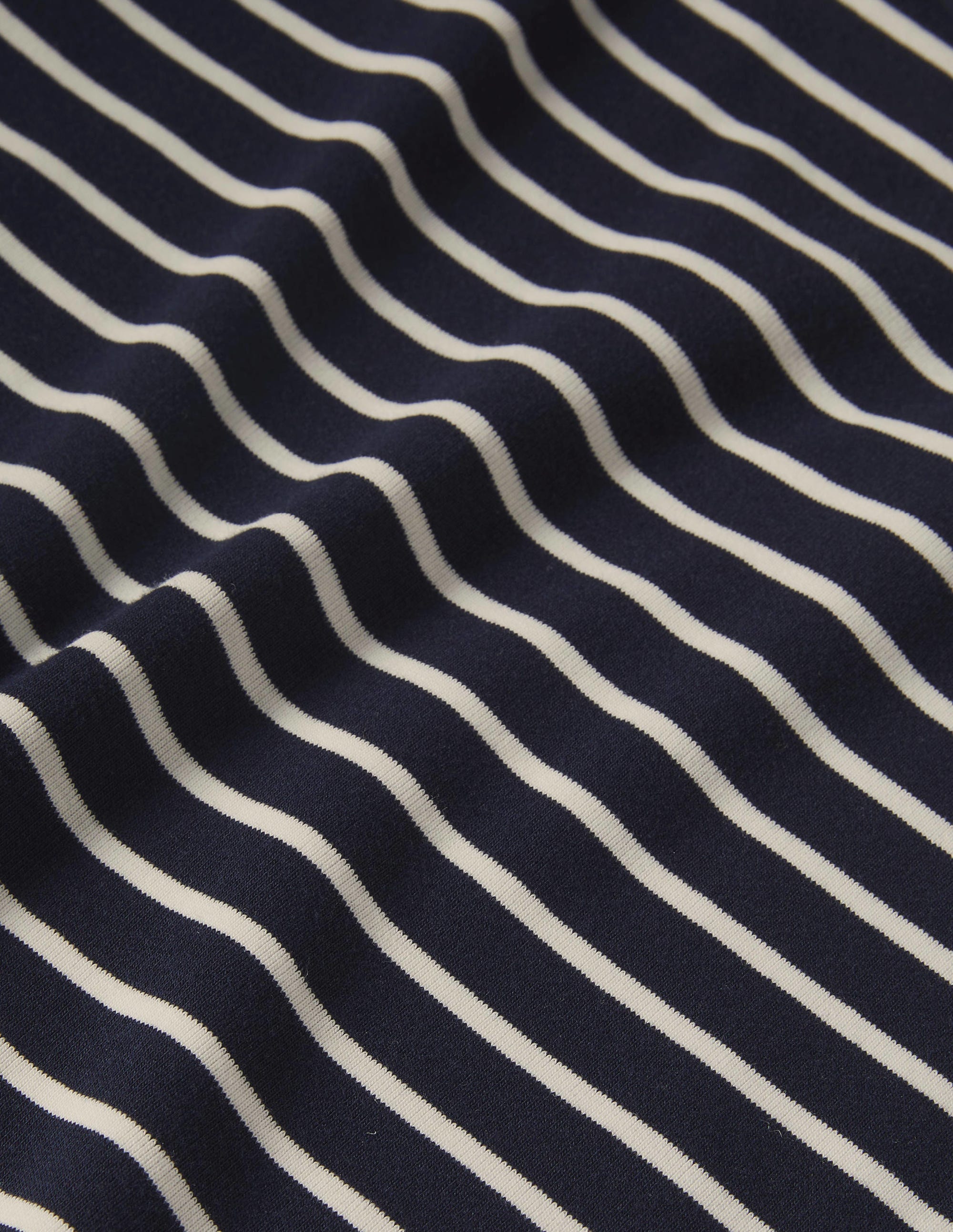 Basic-Rollkragenoberteil-Navy/Naturweiß, Gestreift - Image 10
