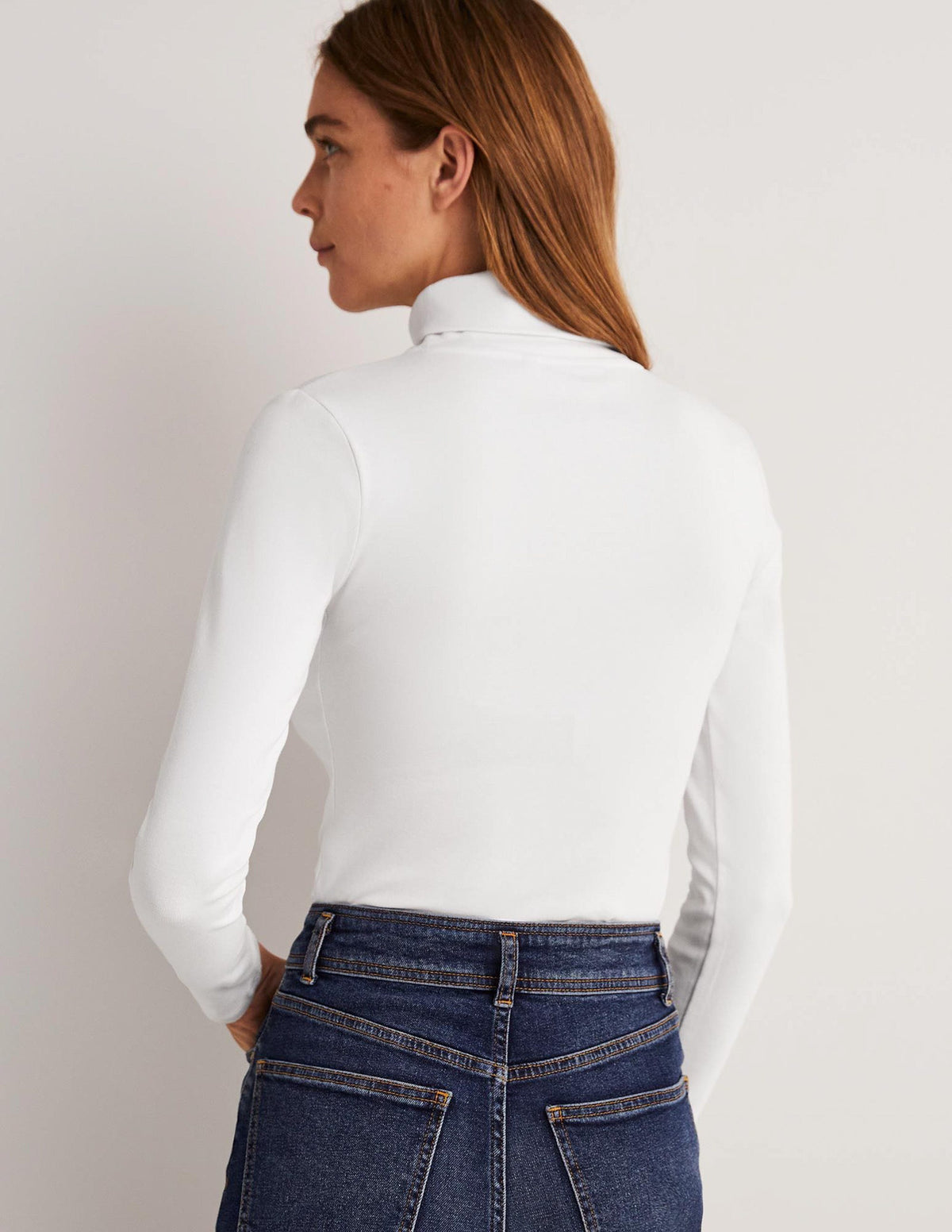 Col roulé Essential-Blanc-3