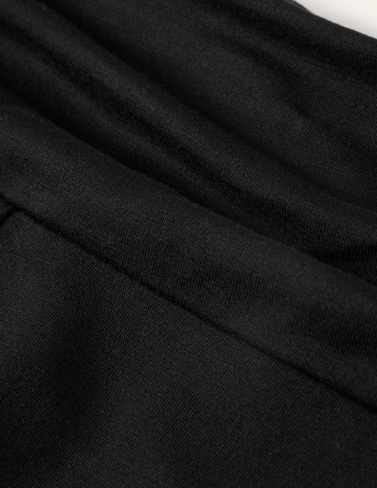 Jerseyhose mit weitem Bein-Schwarz-9