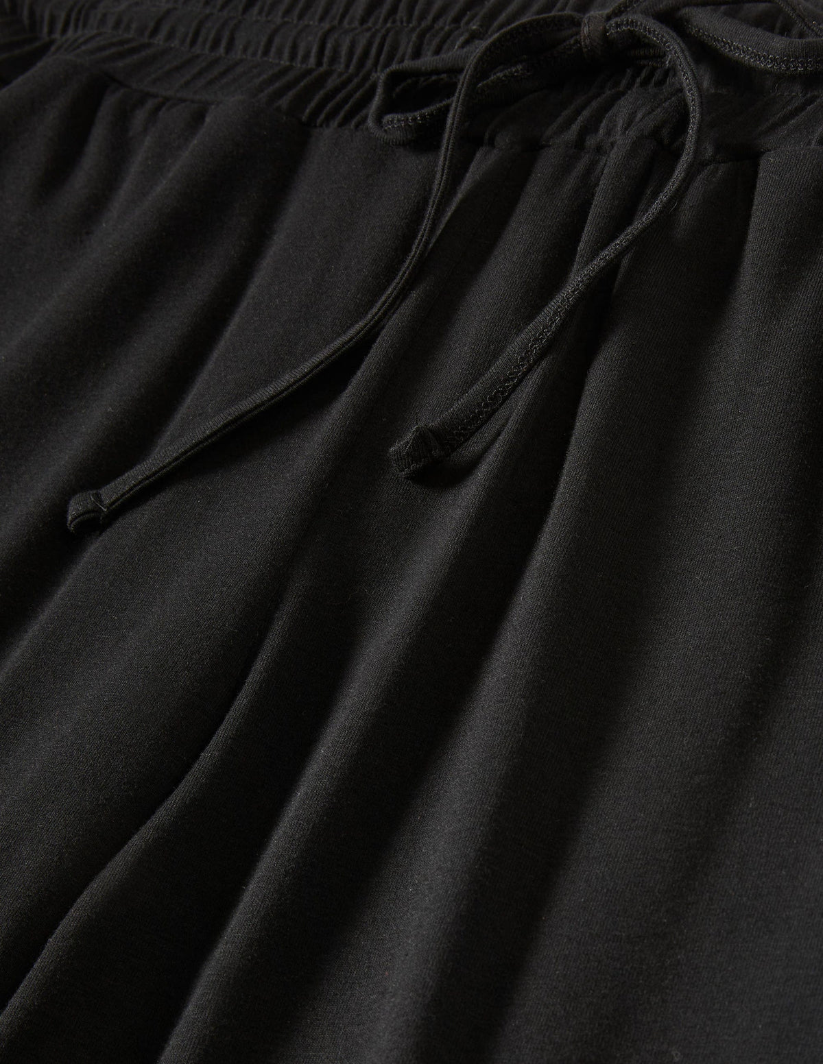 Jersey-Jogginghose mit Bündchen-Schwarz - Image 8