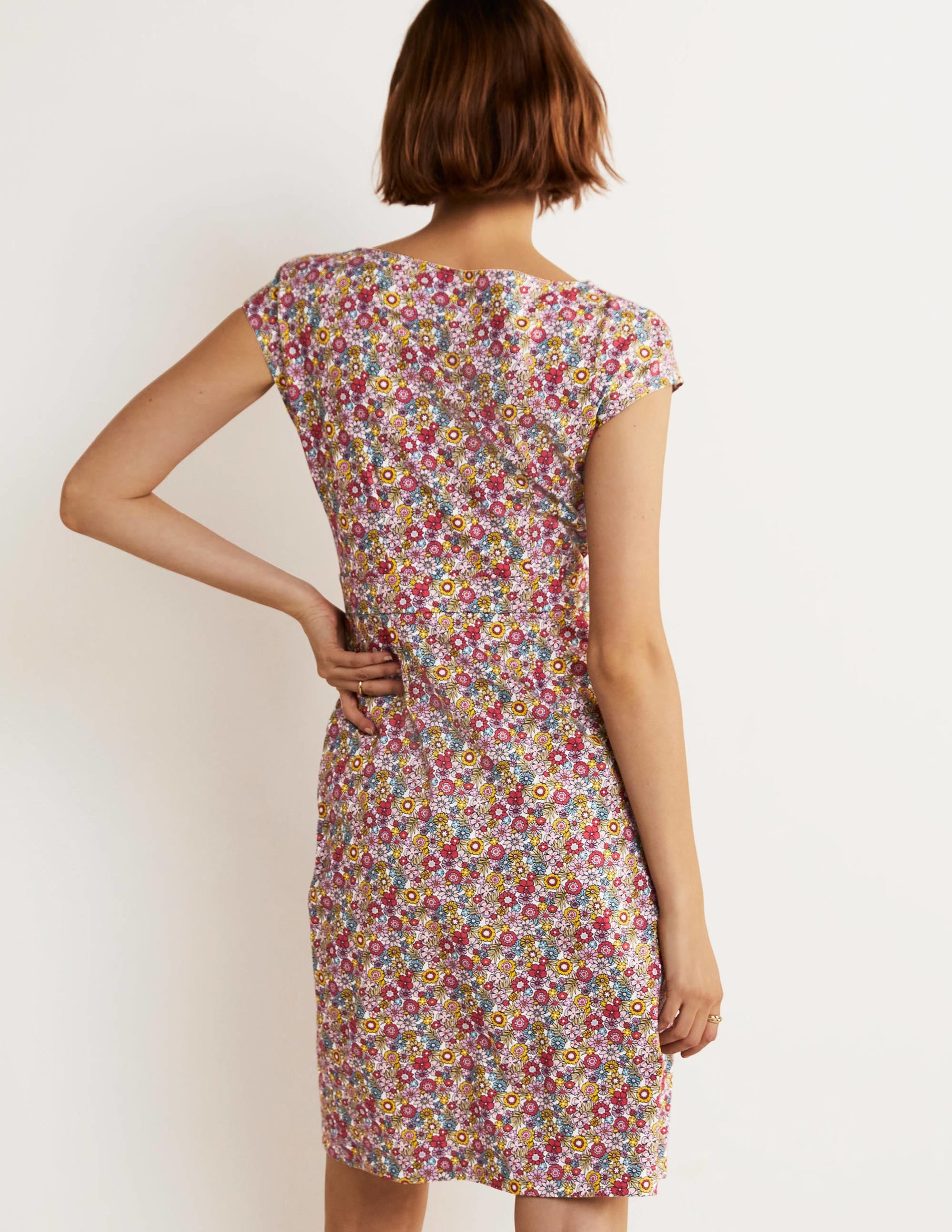 Florrie Jerseykleid-Bunt, Blütengarten - Image 3