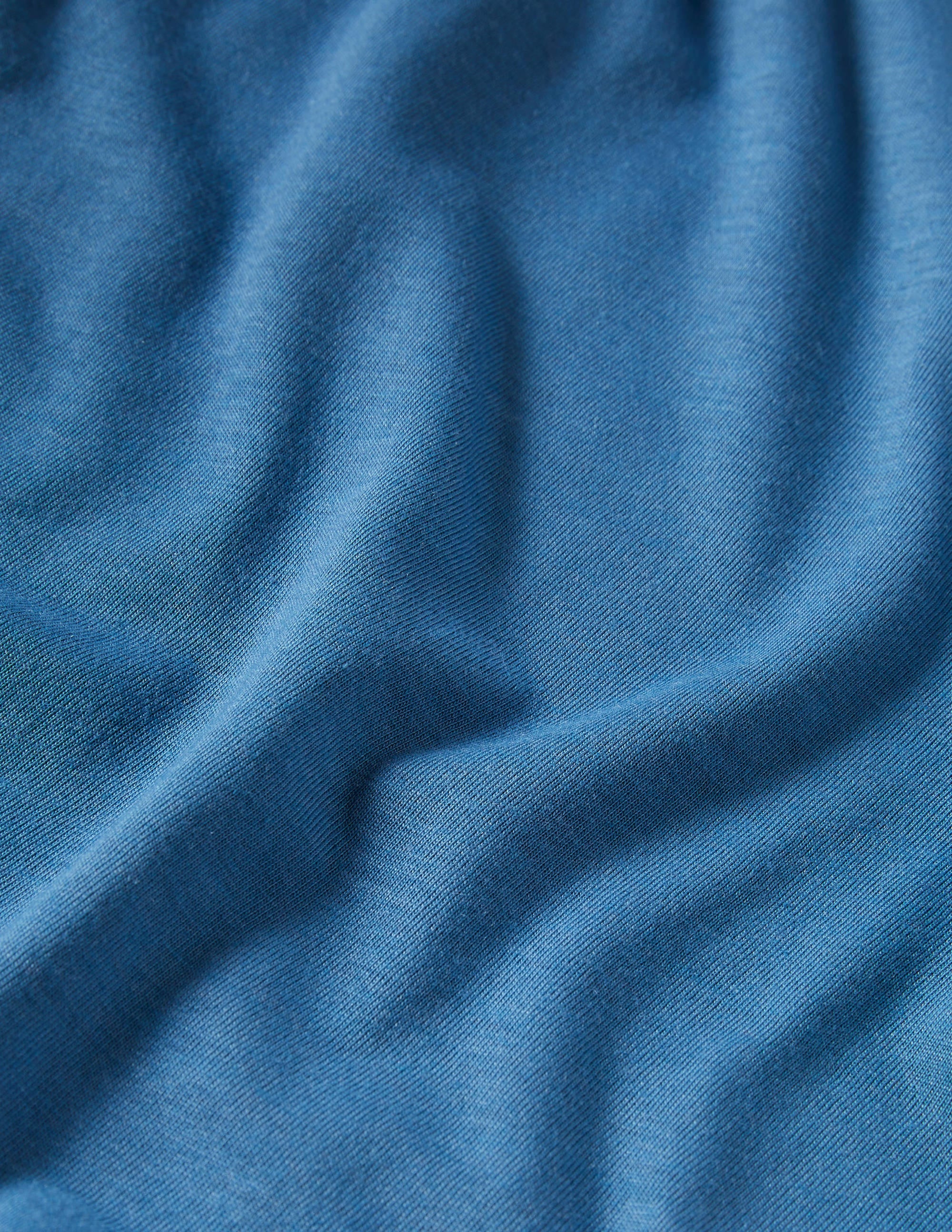 T-shirt à col bateau ultra-doux-Azur - Image 9