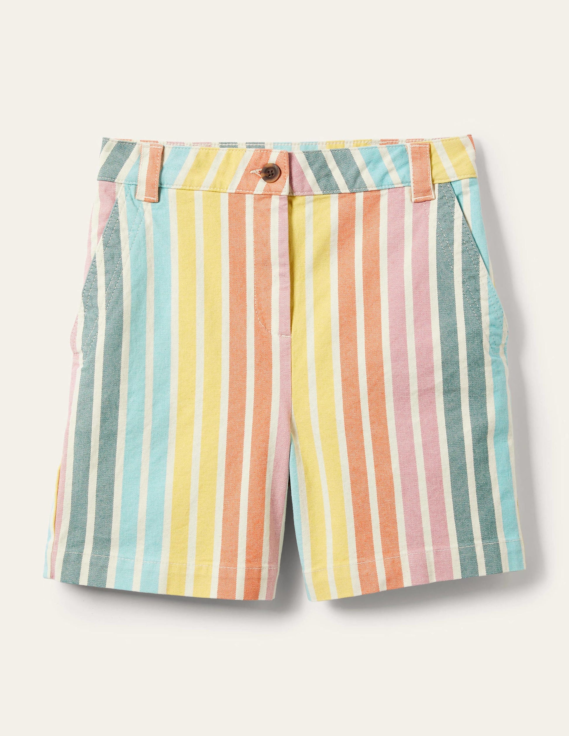 Short chino classique-Rayé arc-en-ciel-9
