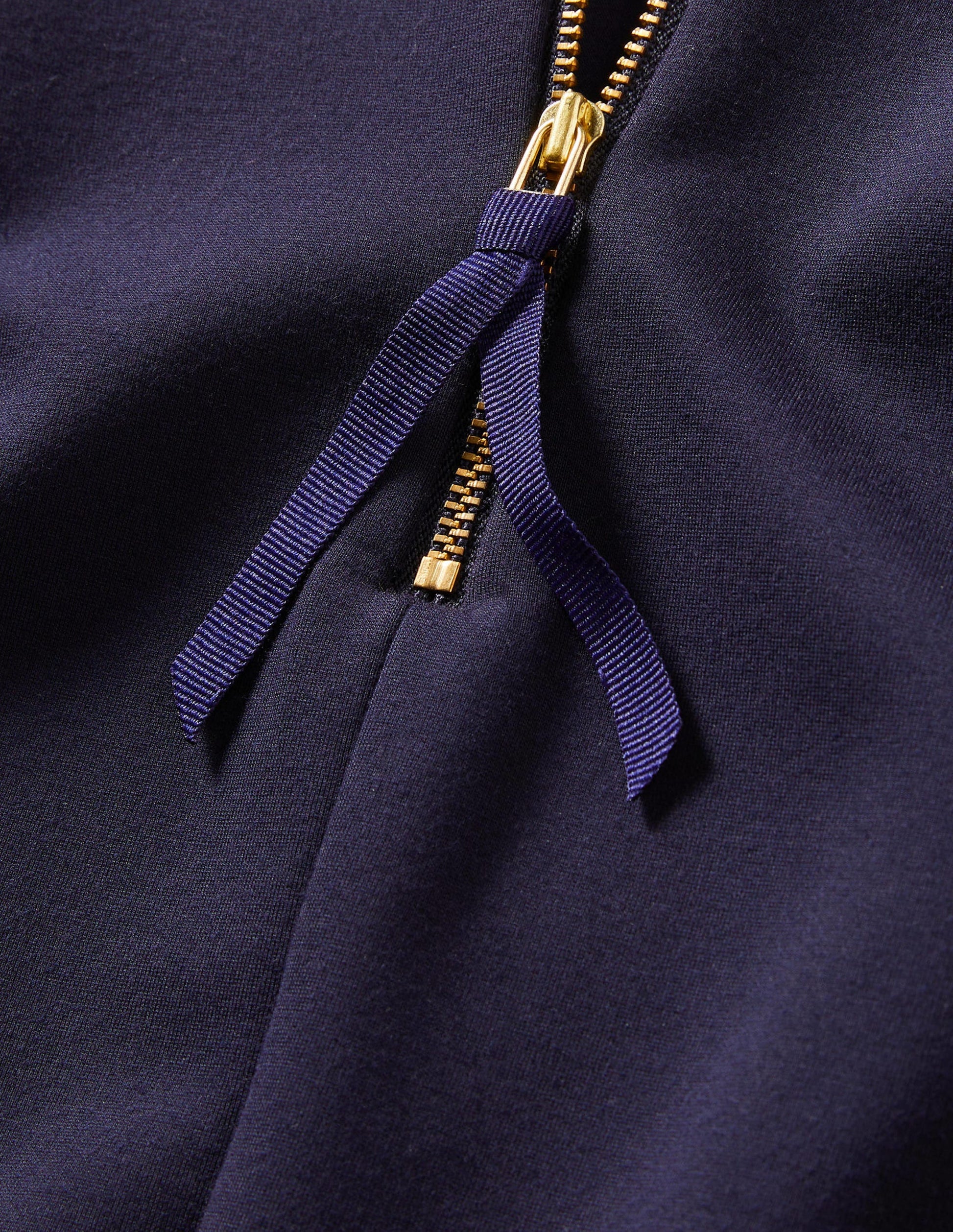 Hampshire Ponte Skirt!-Navy-8