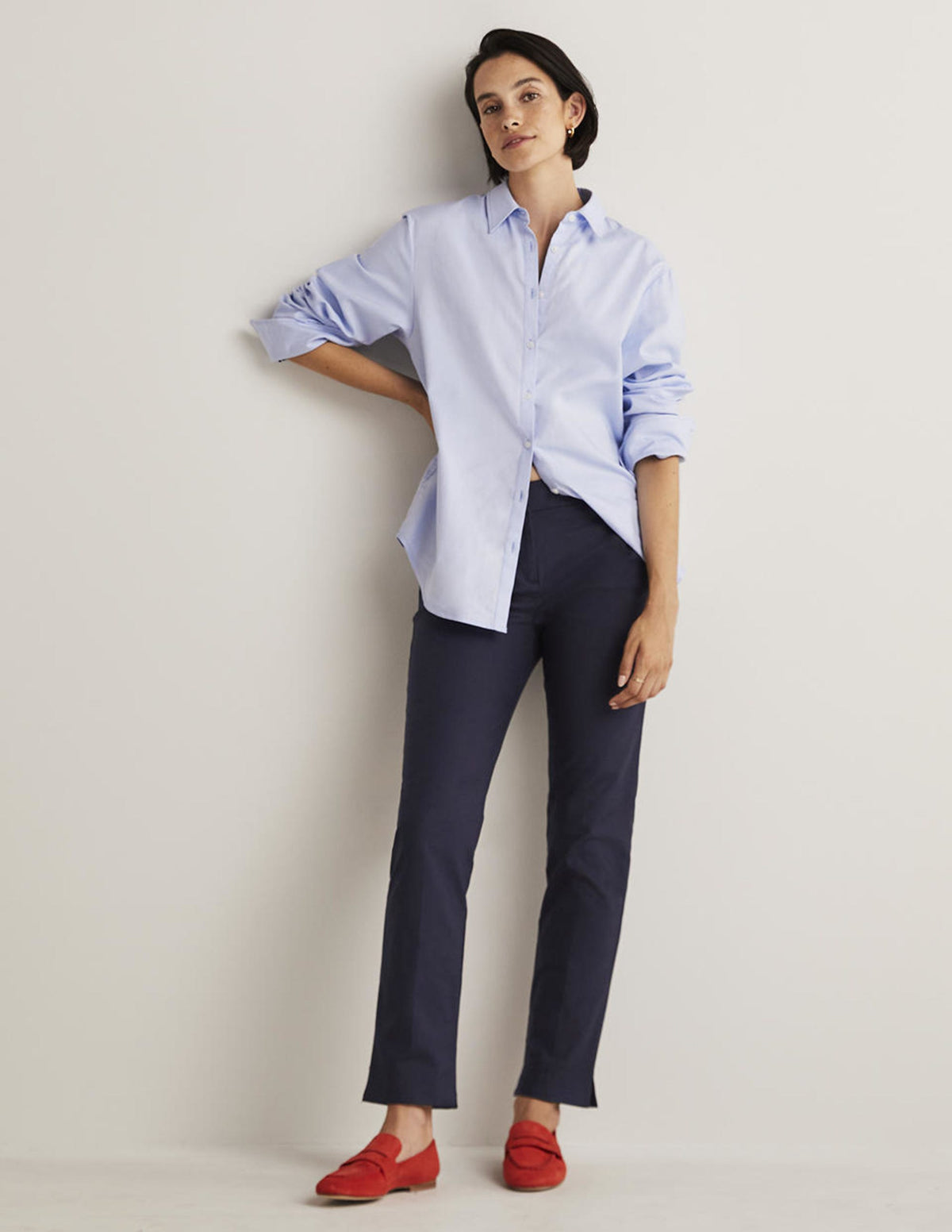Richmond Trouser-Navy - Image 1