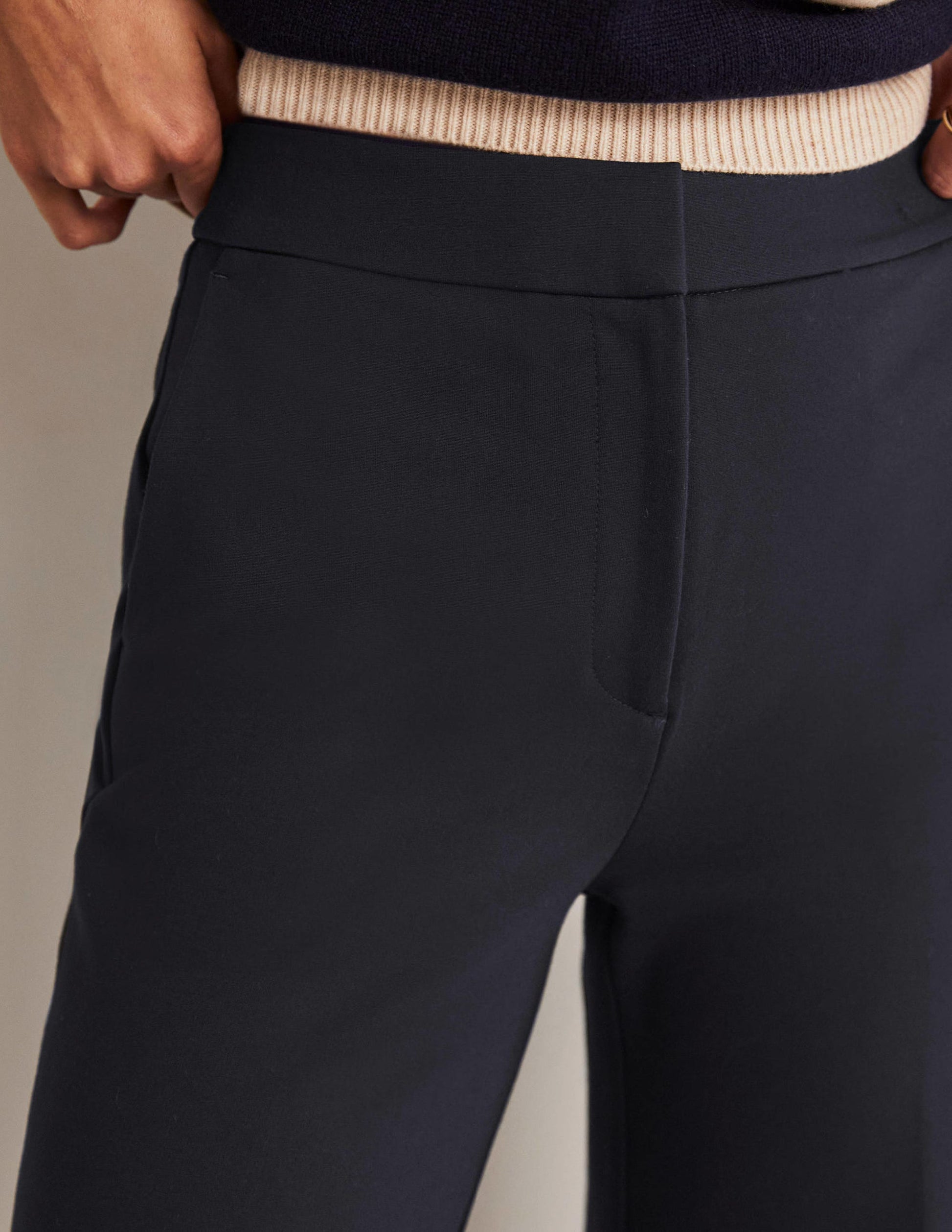 Westbourne Ponté-Hose-Aqua Marine Marl-8