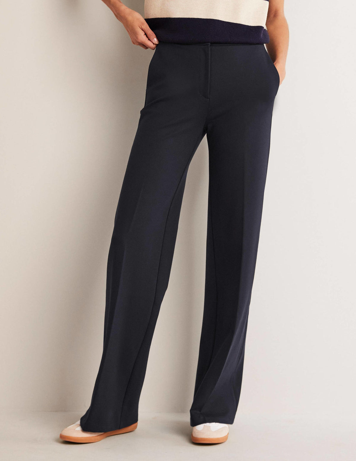 Westbourne Ponté-Hose-Aqua Marine Marl - Image 10