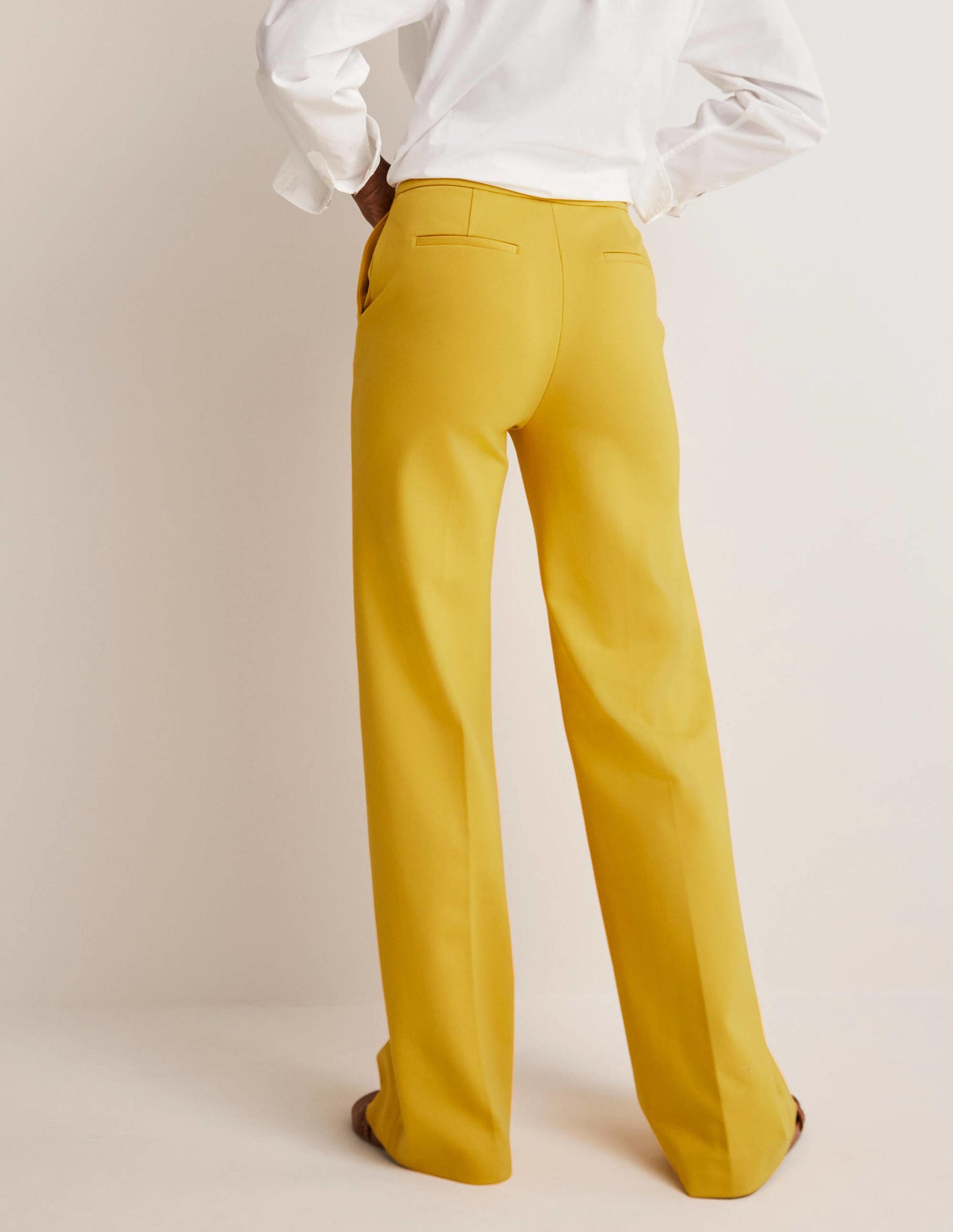 Westbourne Ponte Trousers-Honeycomb-3