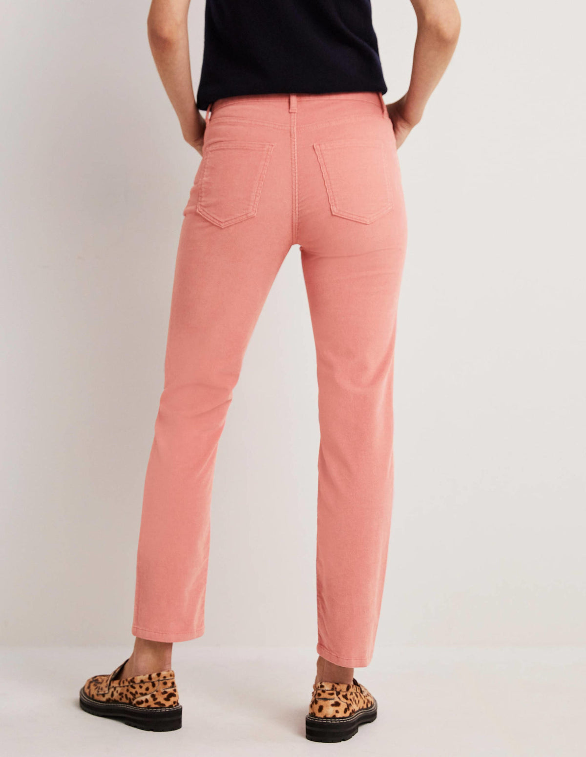 Schmale Cord-Jeans mit geradem Bein-Mandelblütenrosa - Image 3