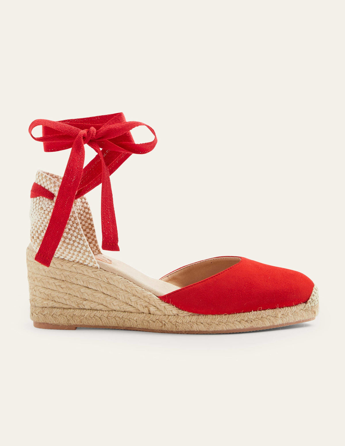 Cassie Espadrilles mit Keilabsatz-Feuerwerkskörperrot - Image 2