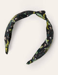 Haarband mit Knoten-Schwarz, Orientalisches Muster