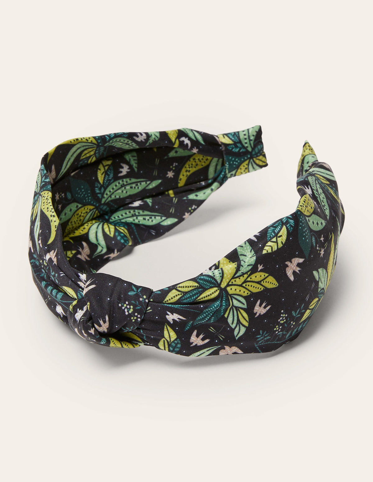 Haarband mit Knoten-Schwarz, Orientalisches Muster-2
