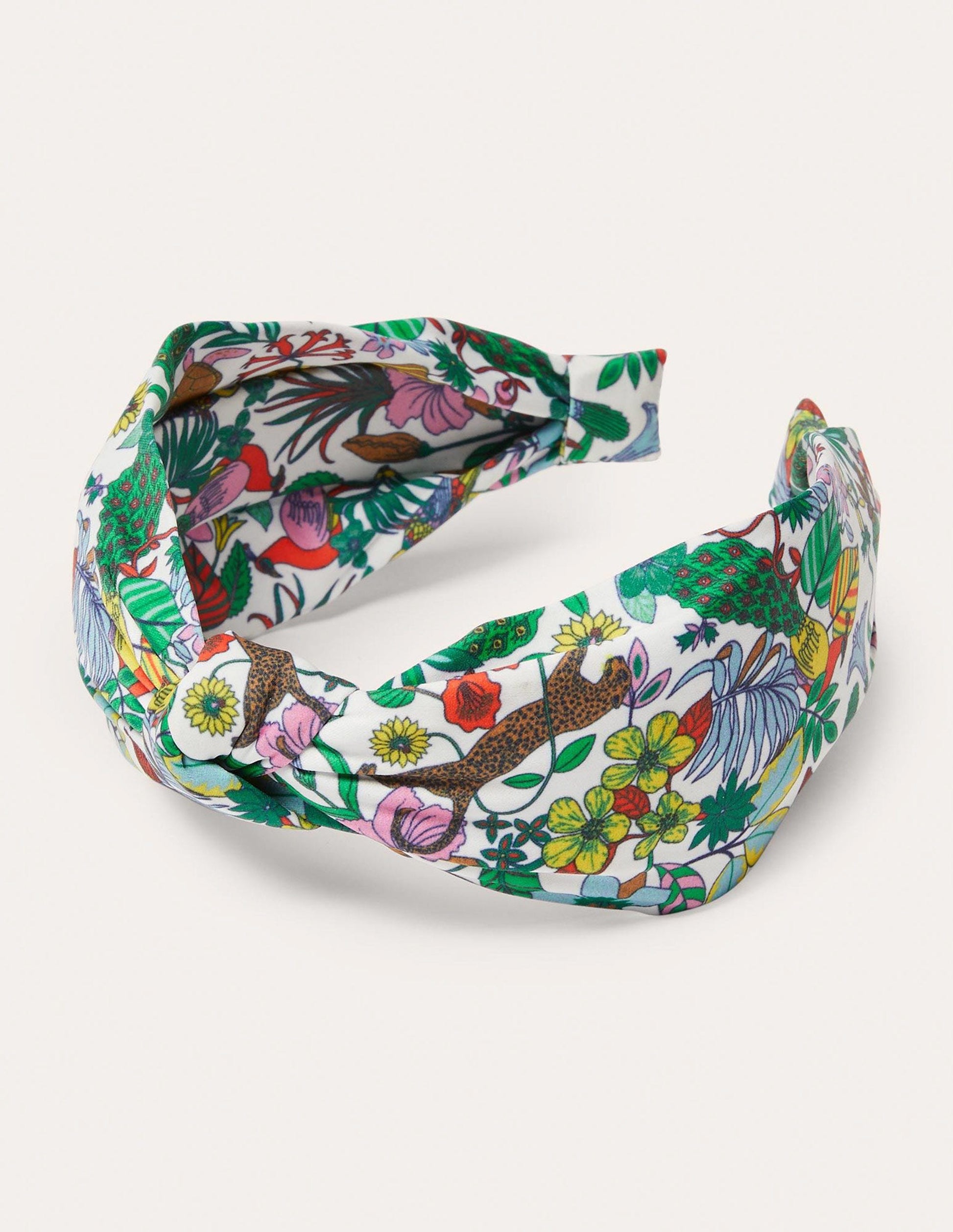 Haarband mit Knoten-Bunt, Exotisches Paradies-2