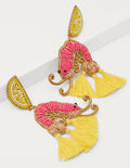 Boucles d'oreilles en perles-Crevette géante
