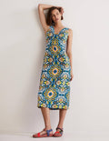 Fiona Säulenkleid-Chesapeake Bay, Bloomsbury-Muster