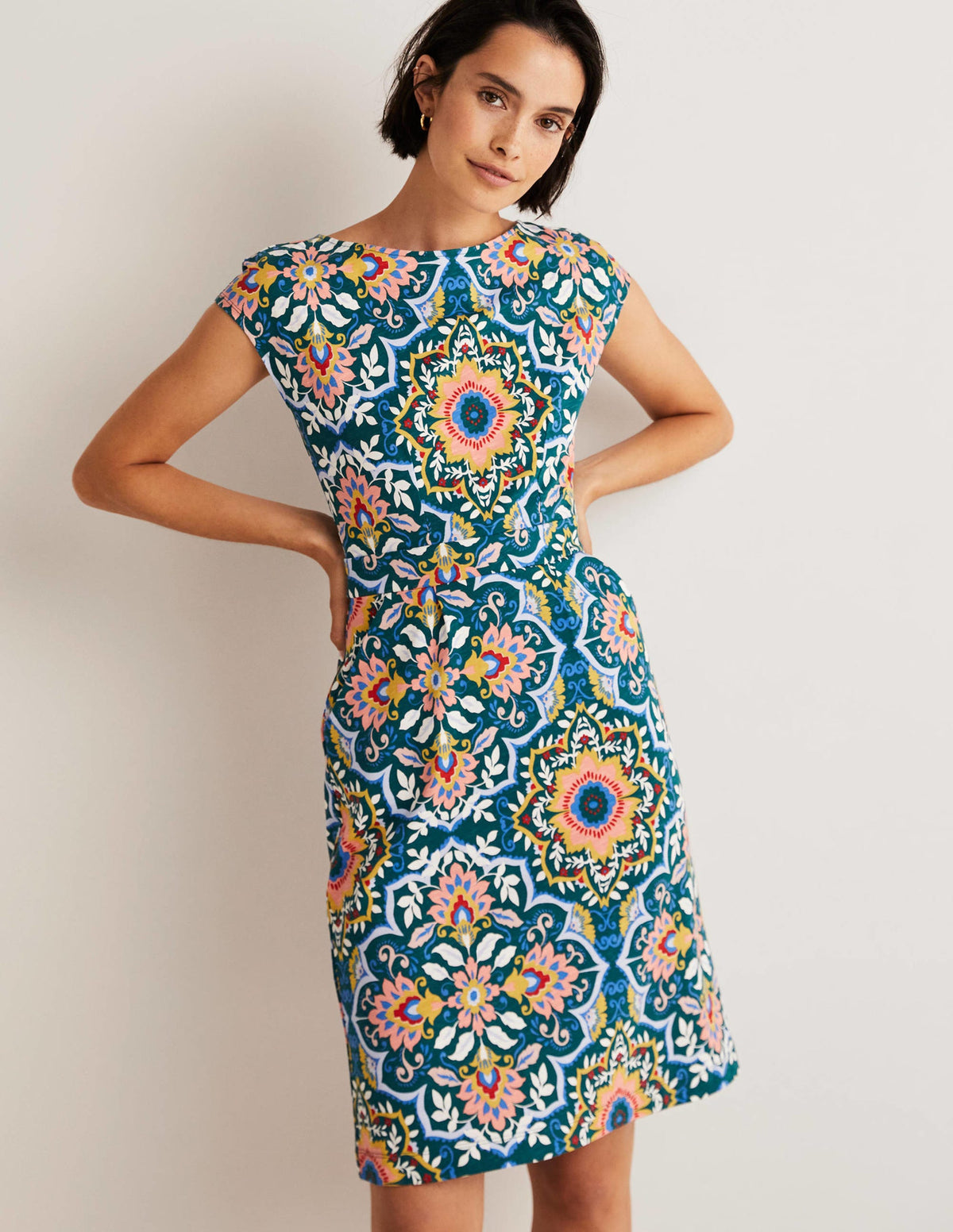 Florrie Jerseykleid-Chesapeake Bay, Bloomsbury-Muster-1