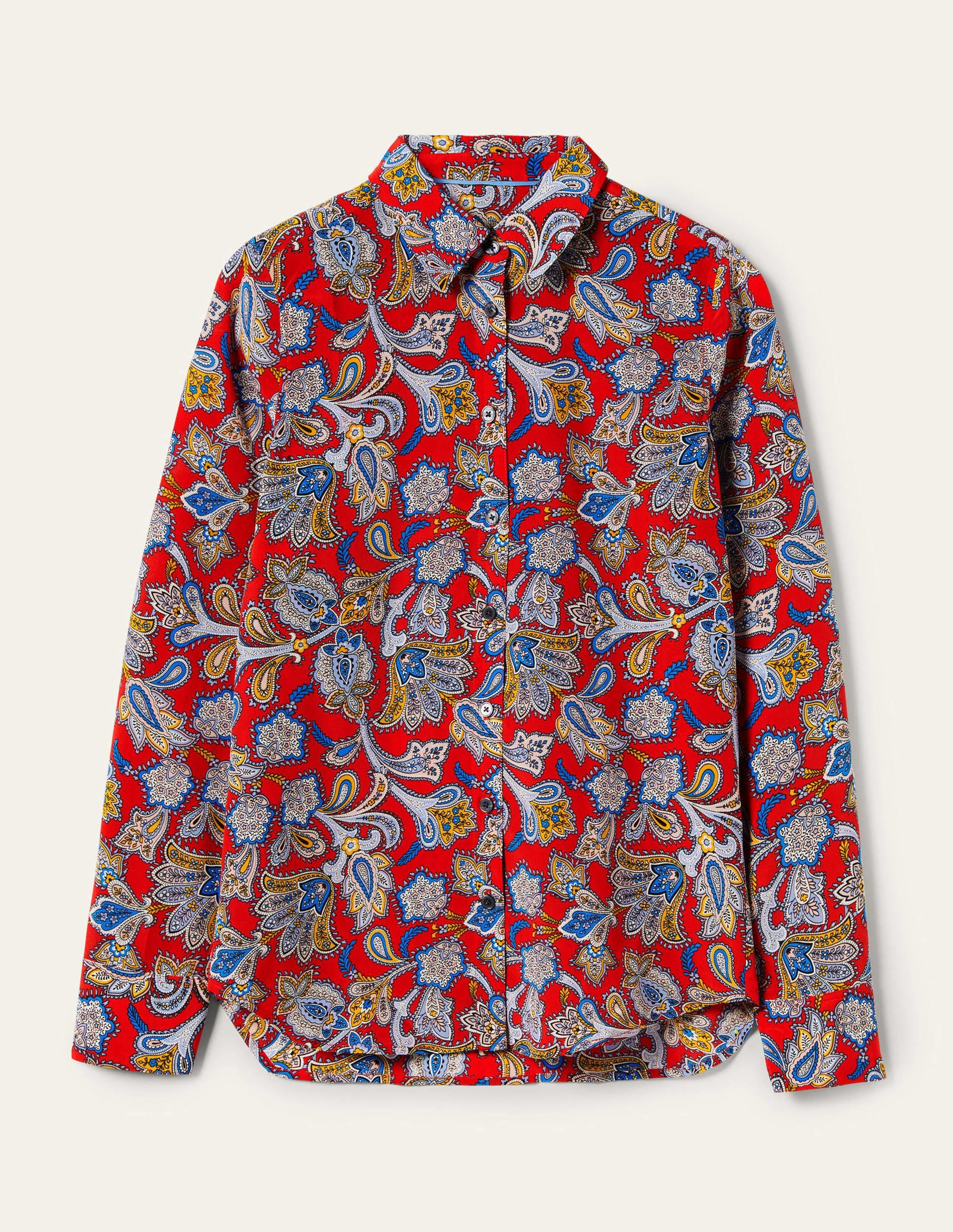 Seidenhemd-Aurora-Rot, Paisley-Knospen-7