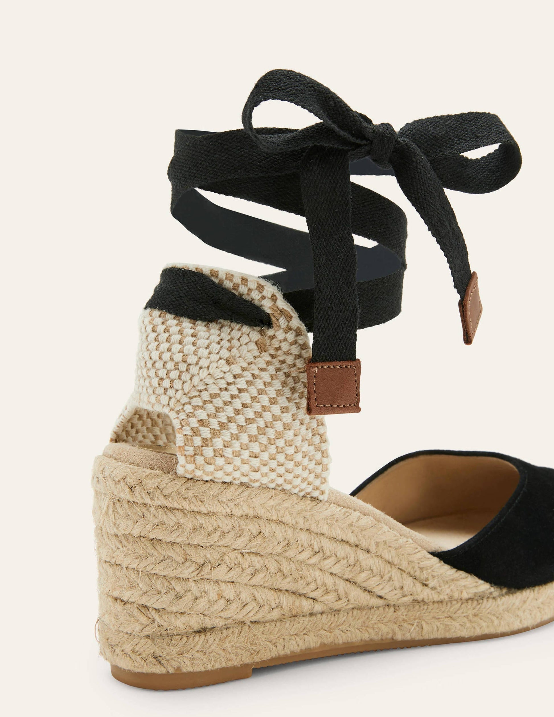 Cassie Espadrilles mit Keilabsatz-Schwarz-2