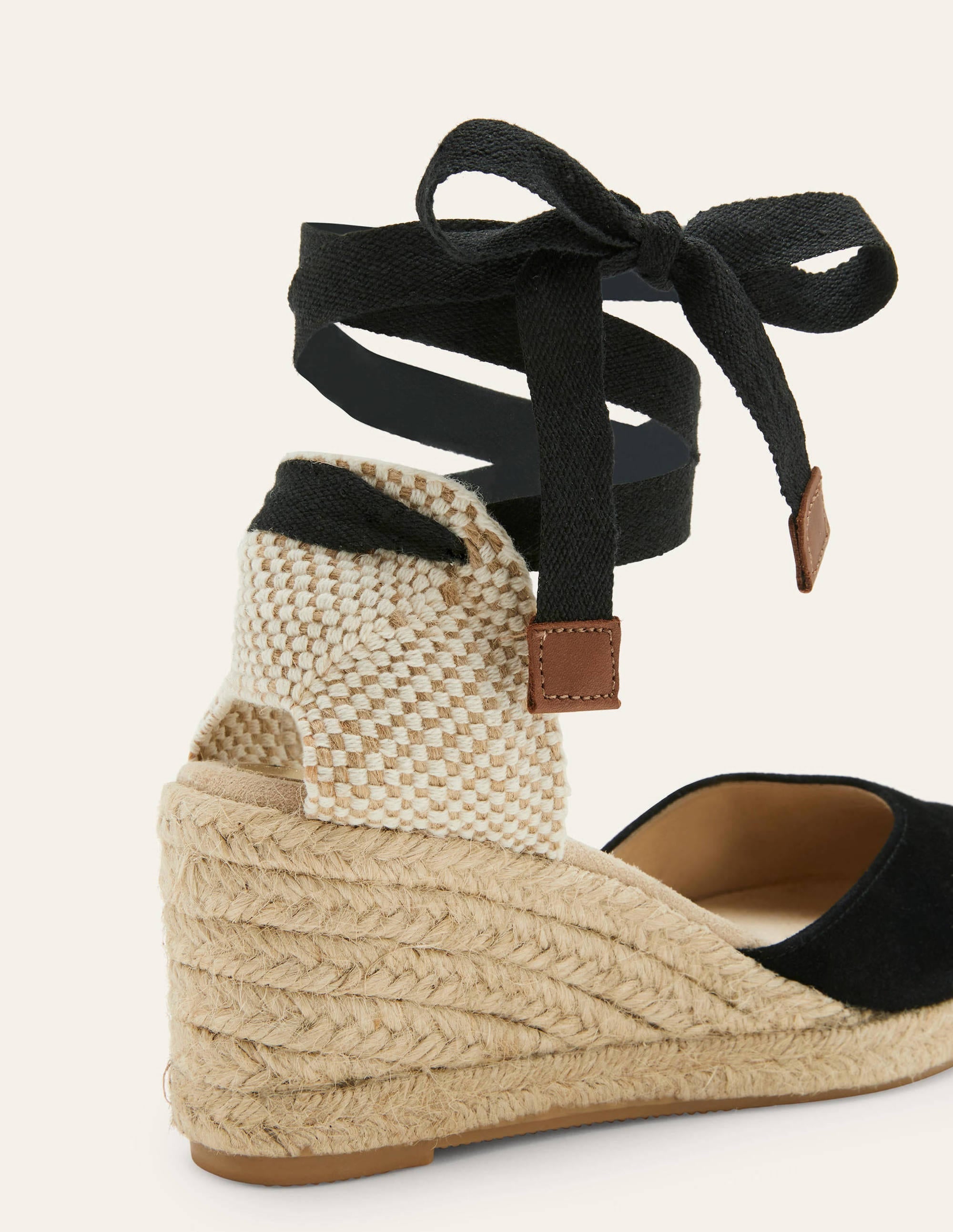 Cassie Espadrilles mit Keilabsatz-Schwarz - Image 2