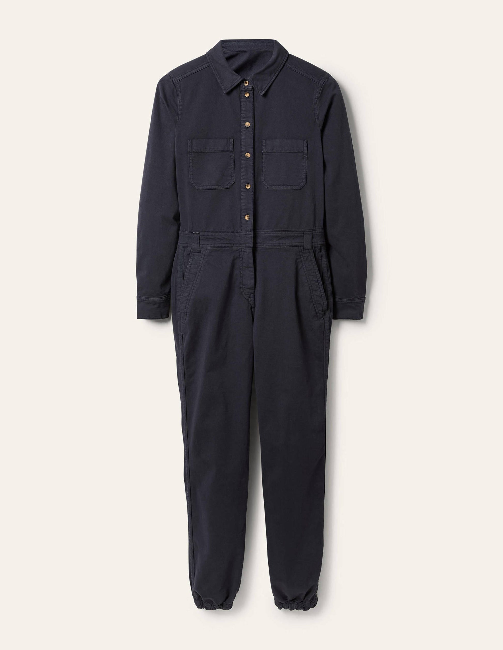 Carly Baumwoll-Jumpsuit-Marineblau-5