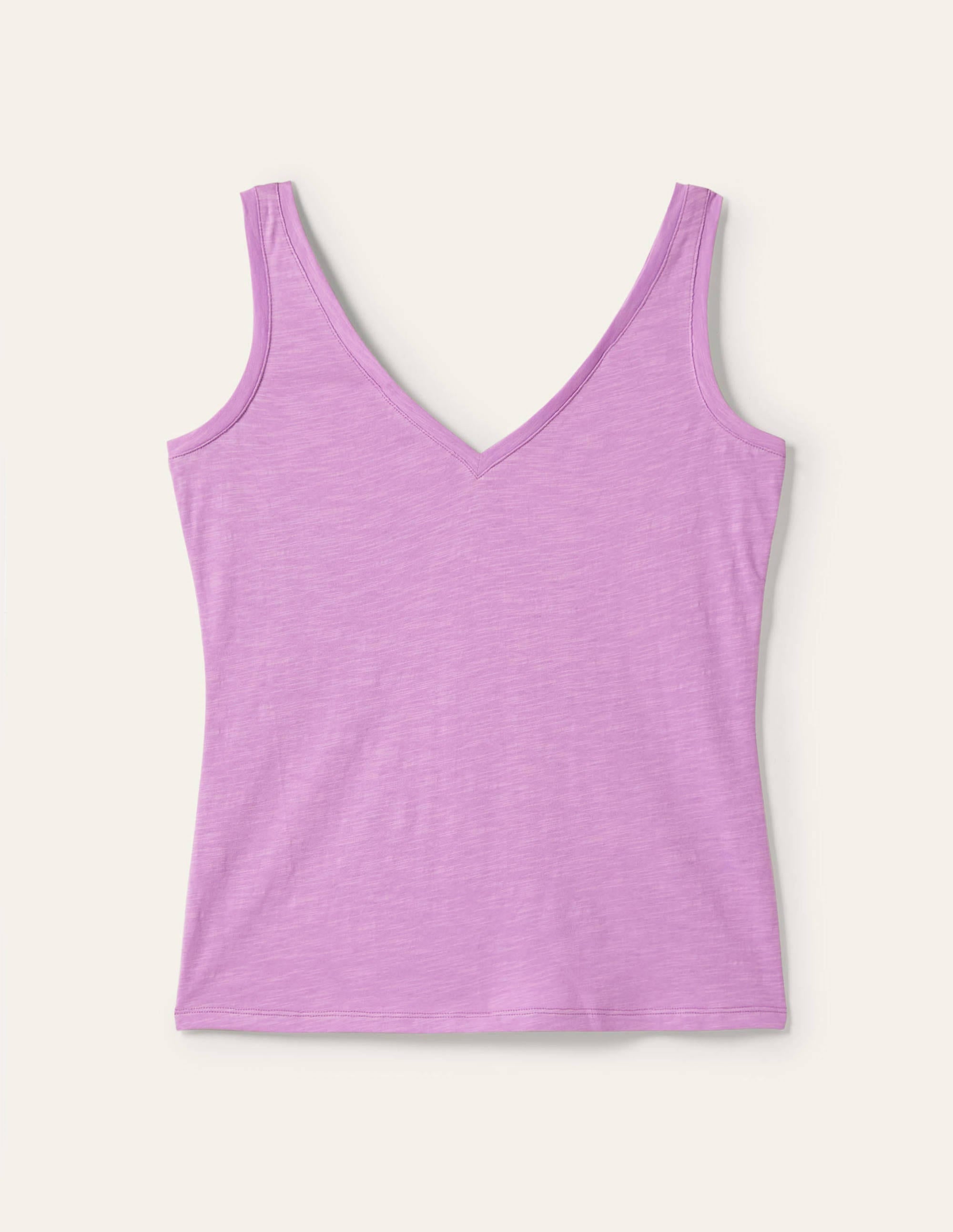 Das ärmellose Baumwolloberteil-Afrikanisches Violett - Image 5