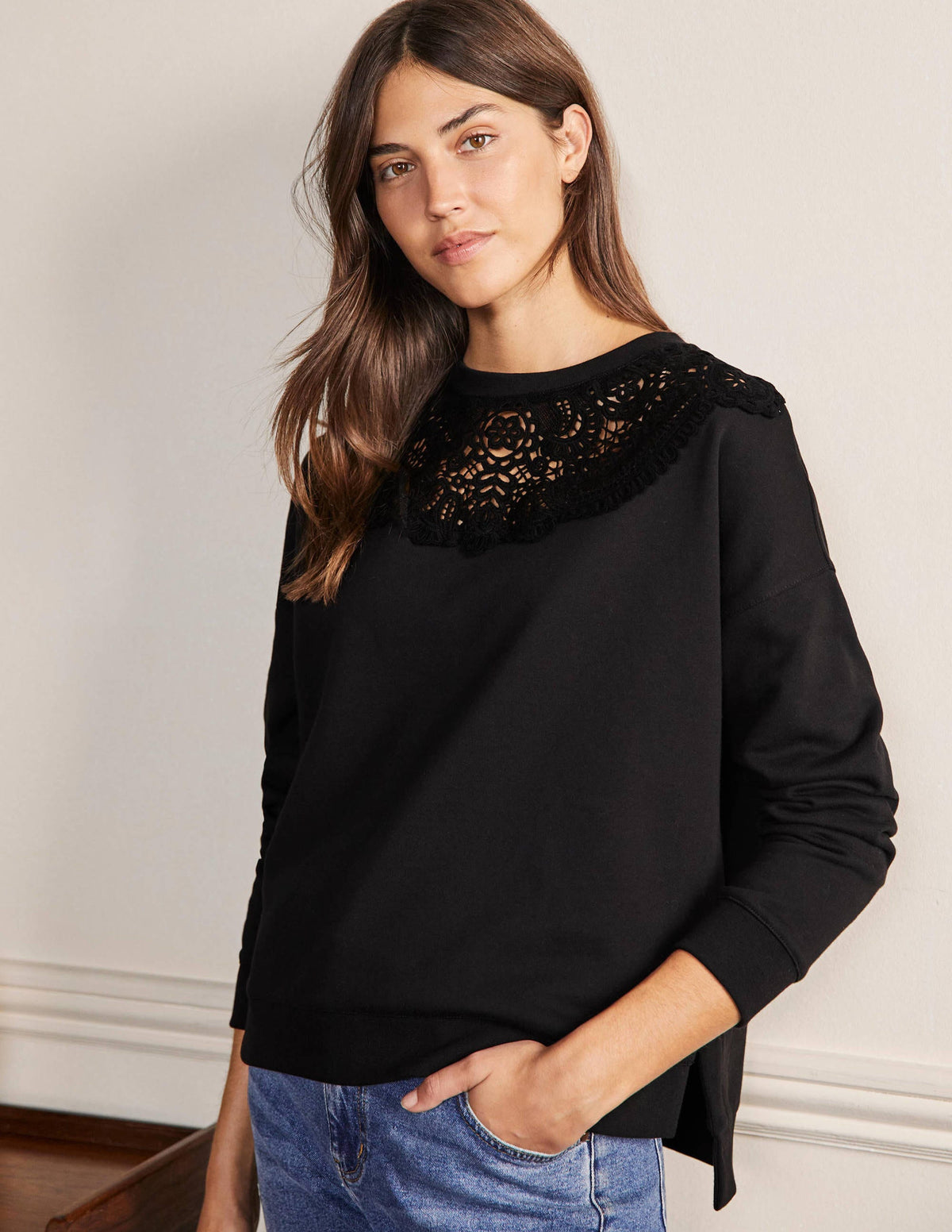 Jasmine Sweatshirt-Schwarz-1