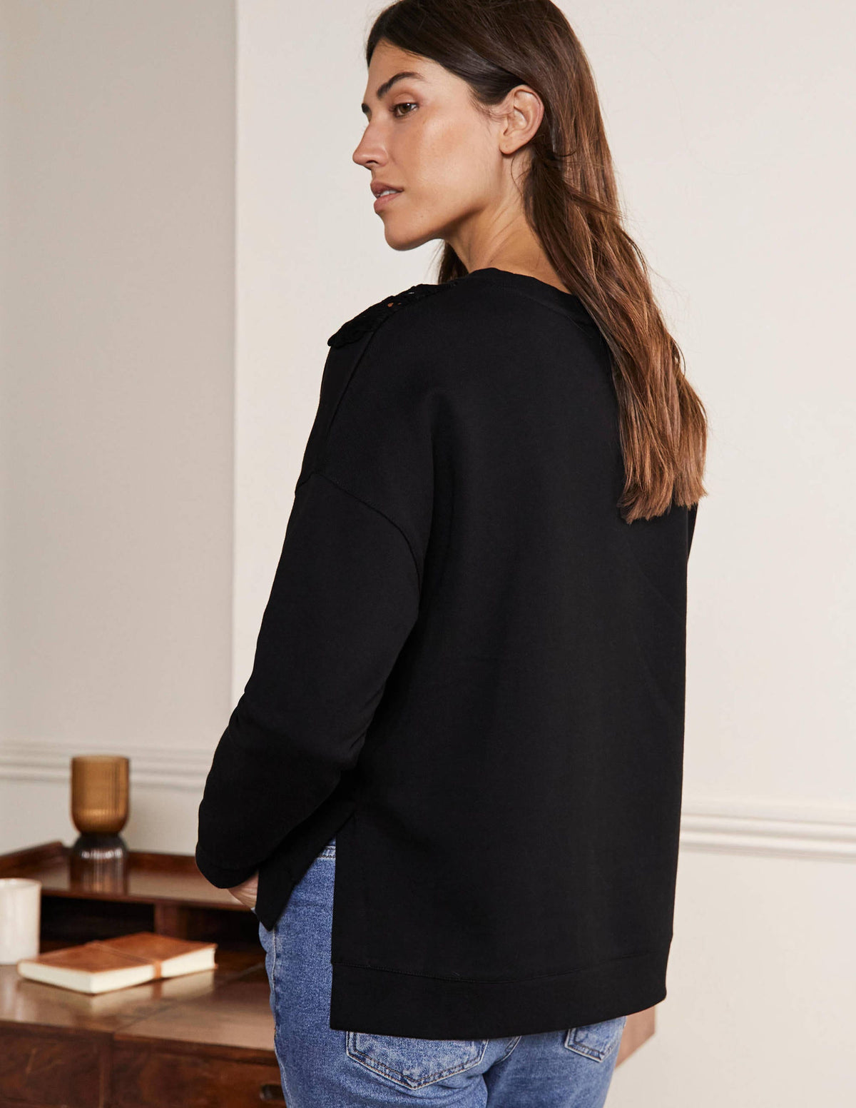 Jasmine Sweatshirt-Schwarz-3
