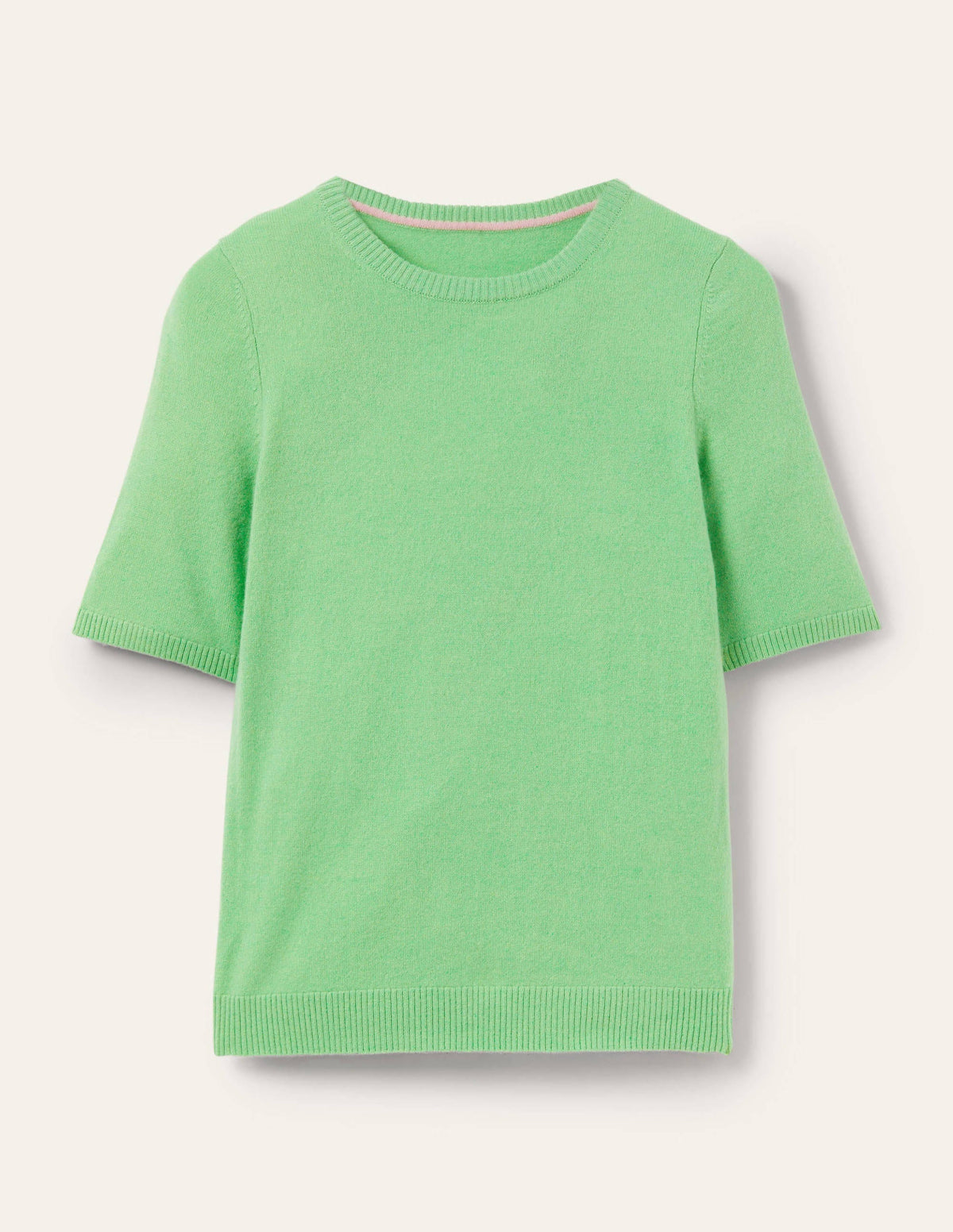 Cashmere Knitted Top-Zephyr Green - Image 5