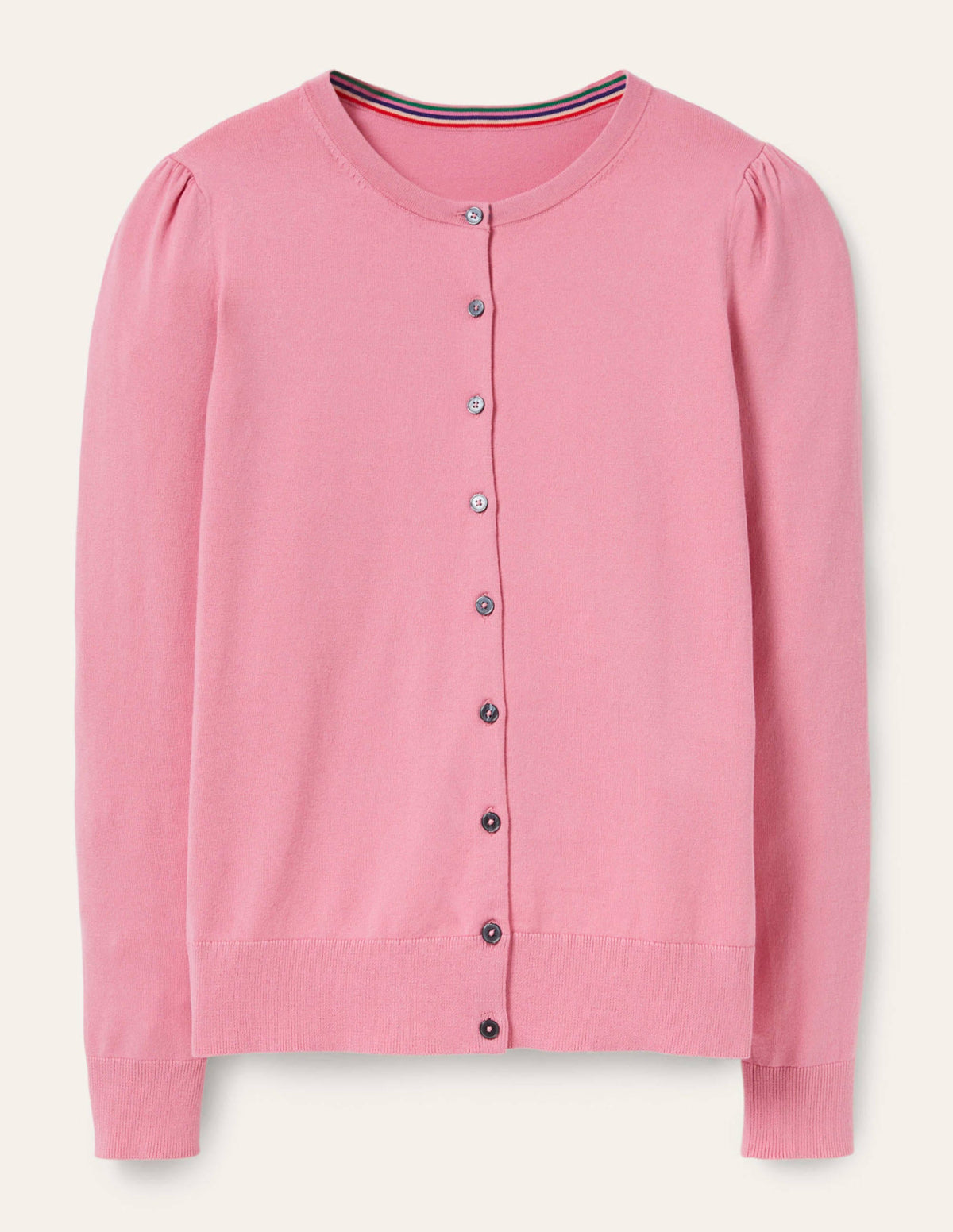 Cardigan en coton-Rose bouquet-6