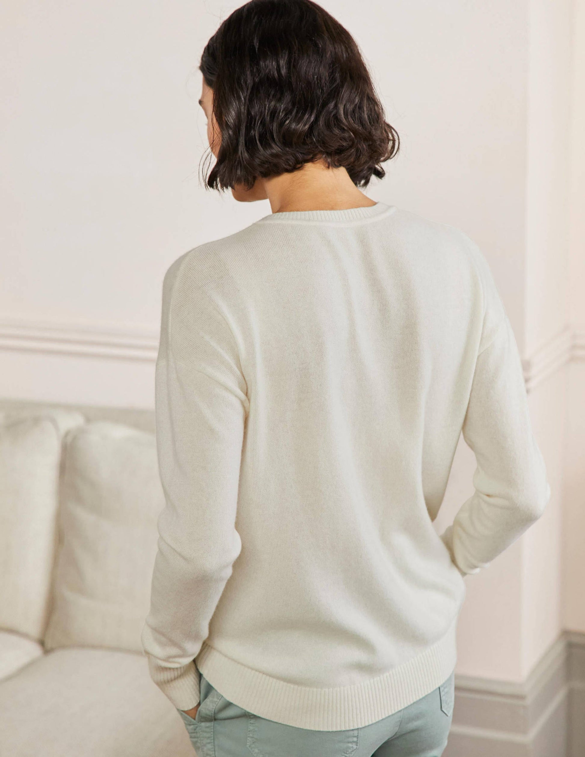 Margot Kaschmirpullover-Naturweiß, Erdbeere-3