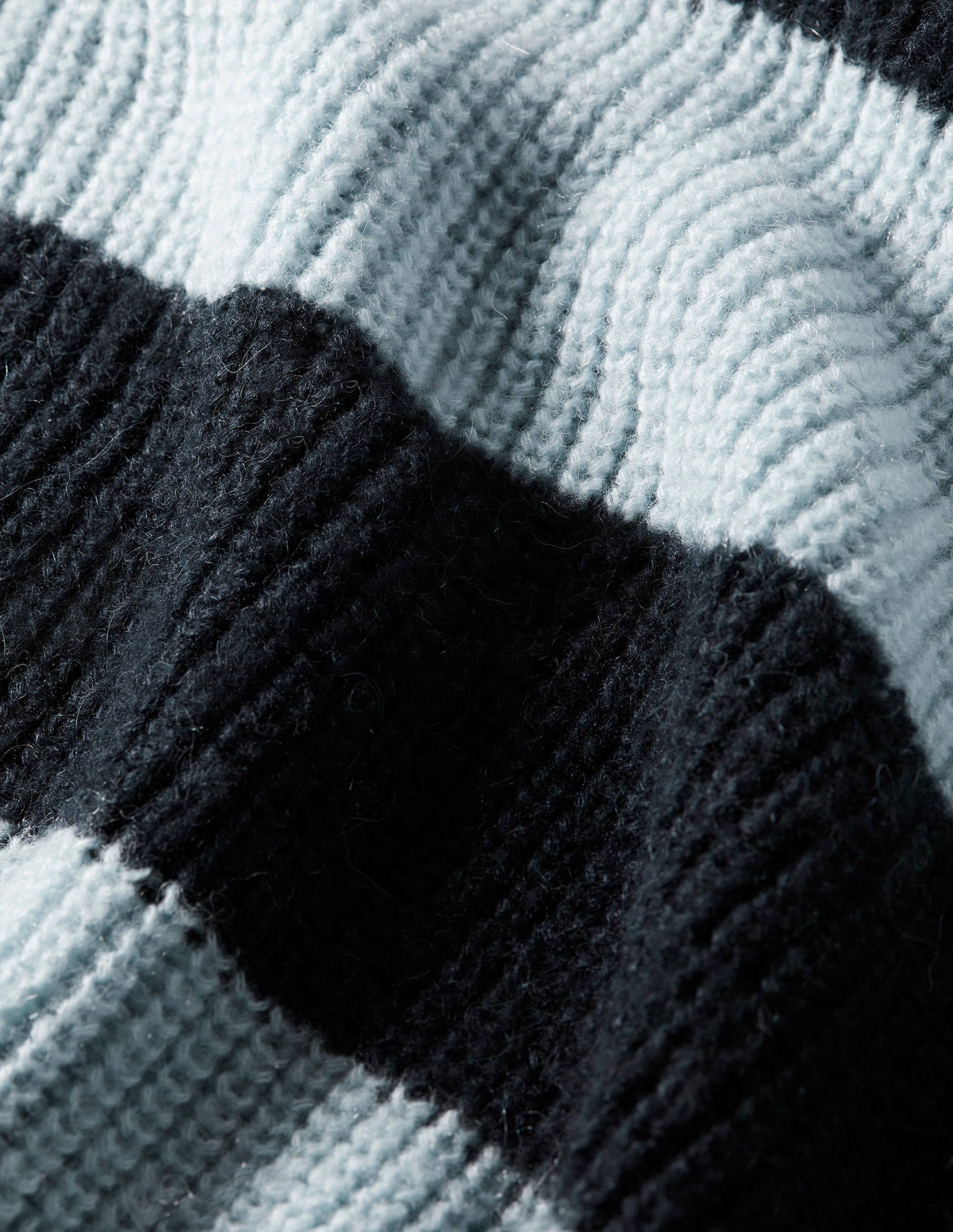 Pull duveteux à manches blousantes-Rayé multi bleu-6