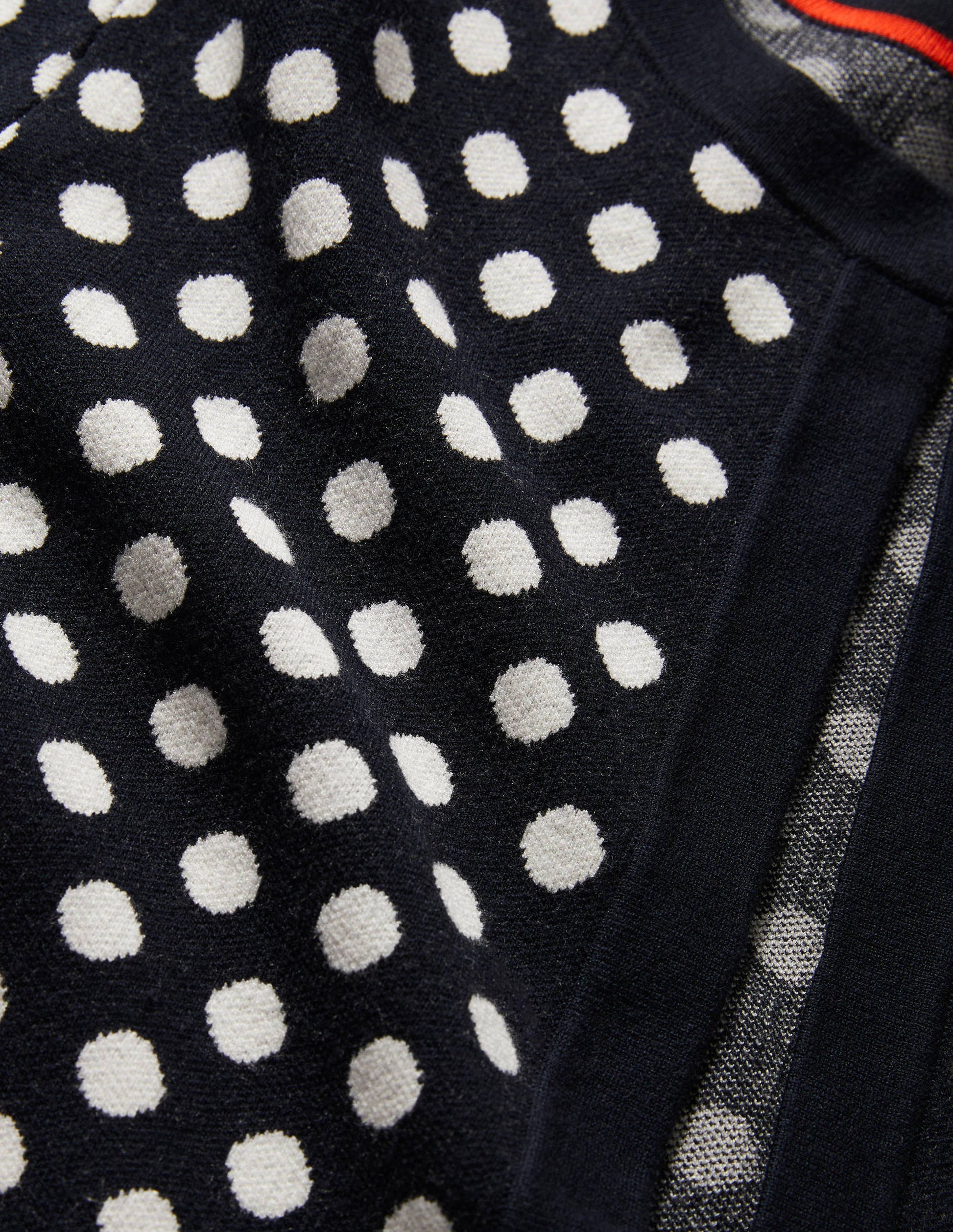 Cleo Strick-Cardigan mit Jacquardmusterung-Marineblau-6