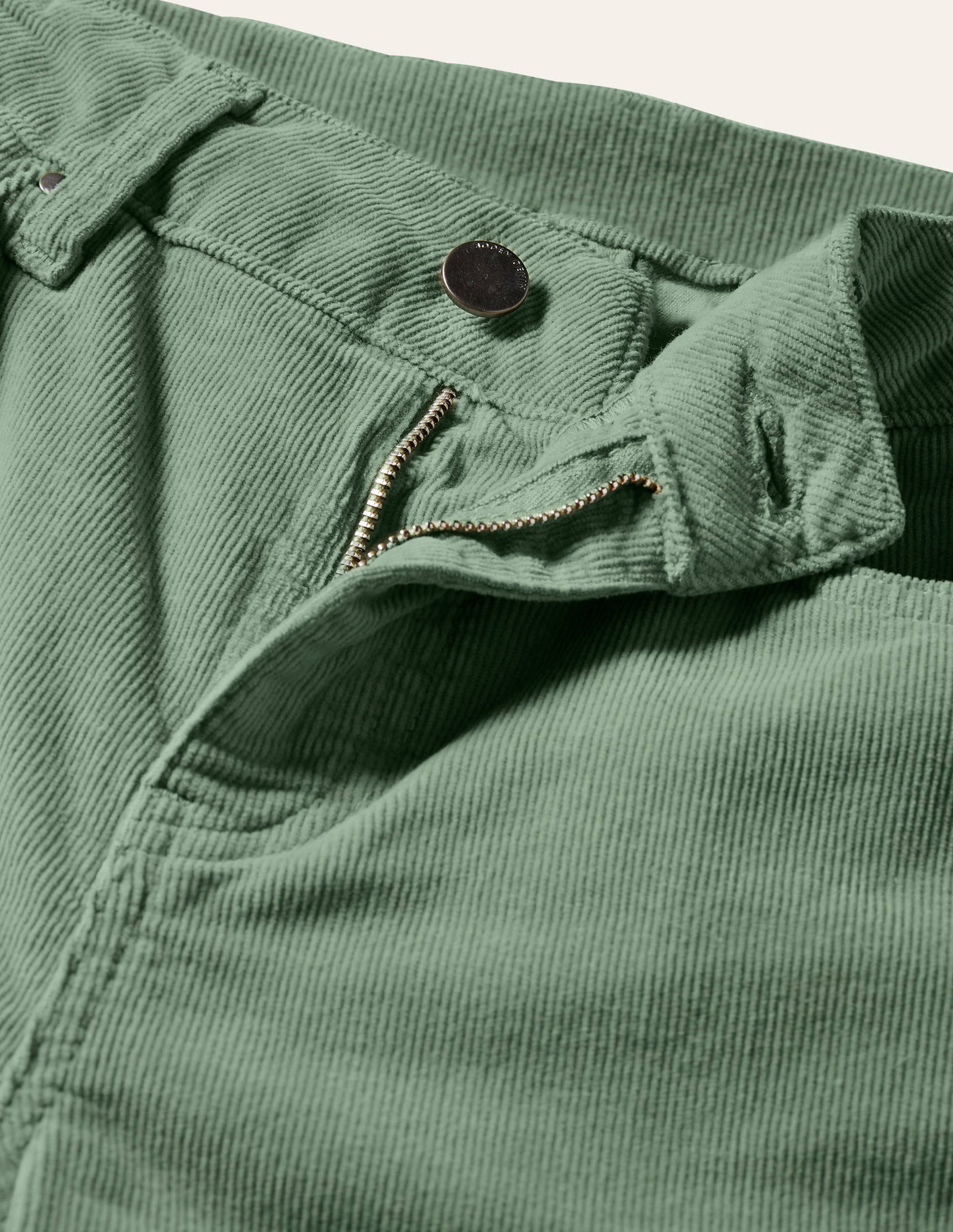 Girlfriend-Cordjeans-Helles Olivgrün - Image 5