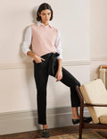 Pantalon Richmond noué à la taille-Noir