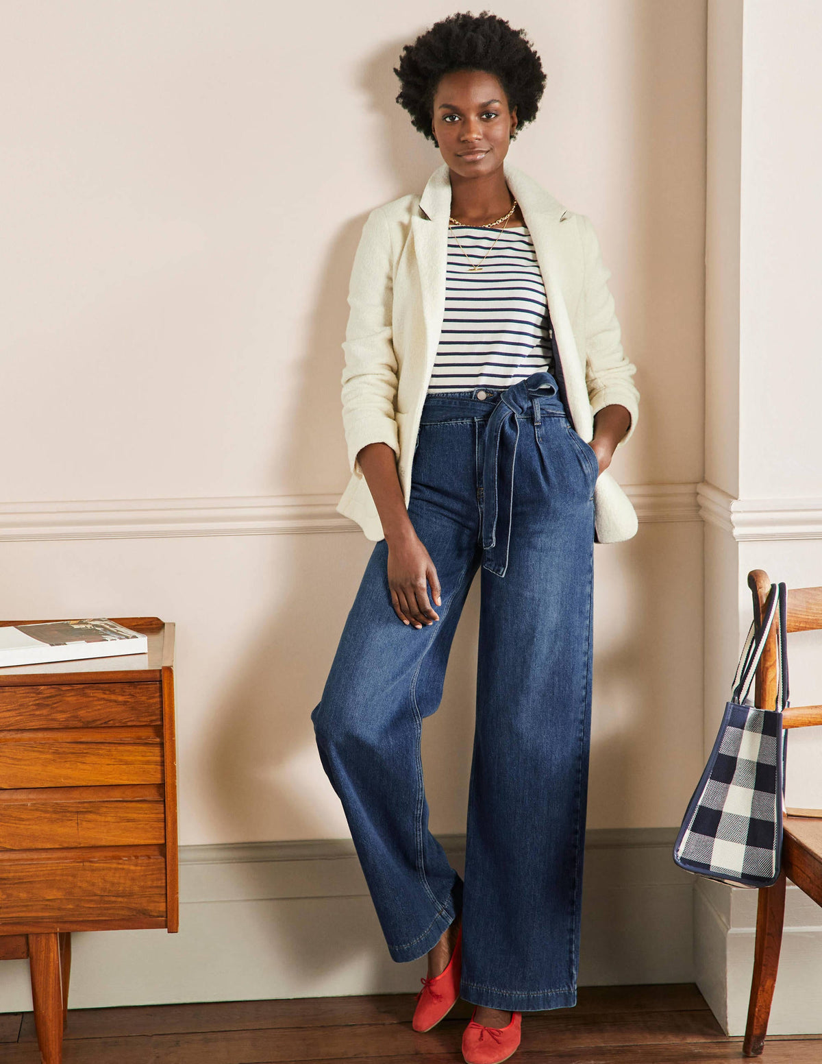 Jean ample décontracté-Vintage moyen - Image 1