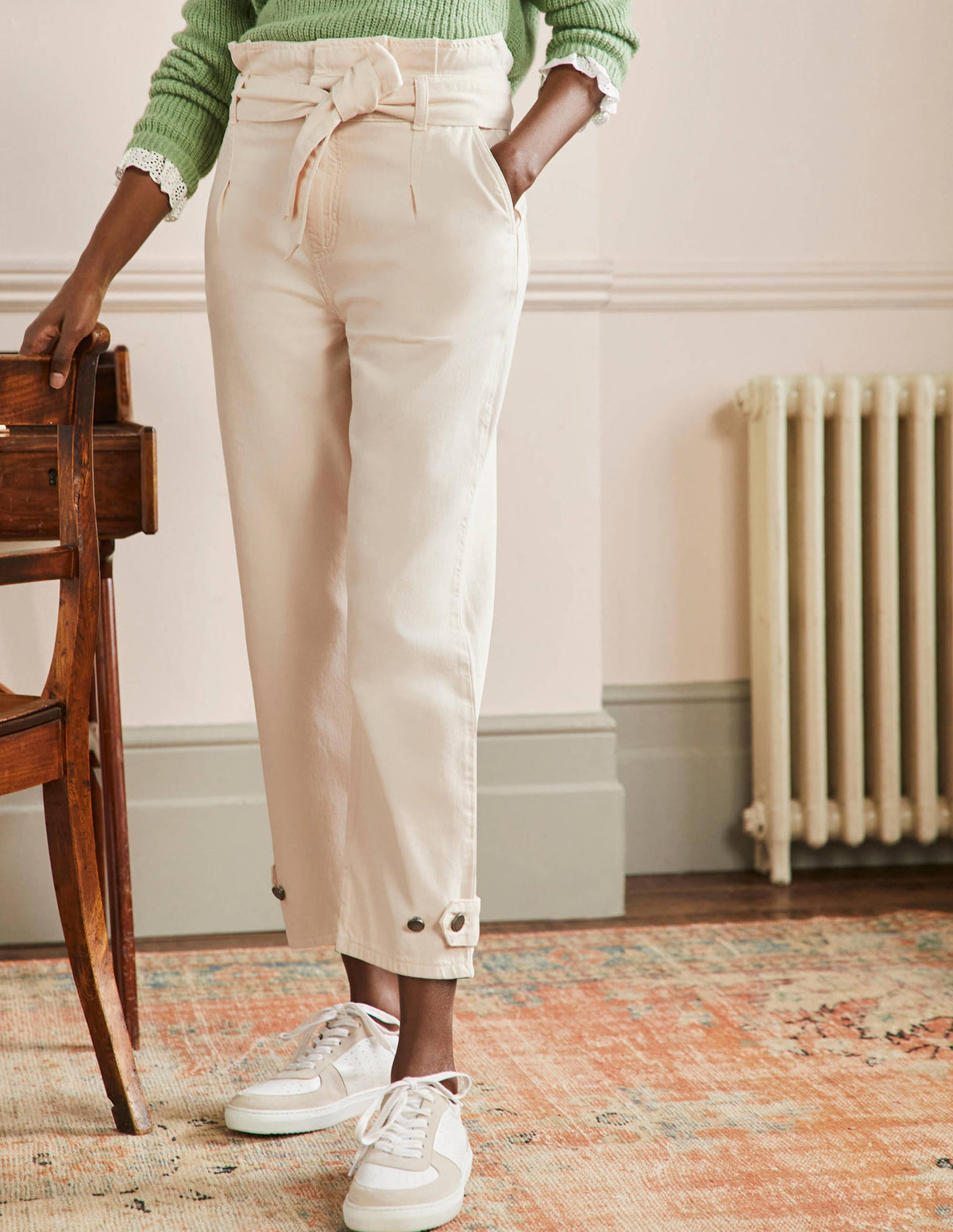 Jeans mit Manschetten-Hafermilch-4