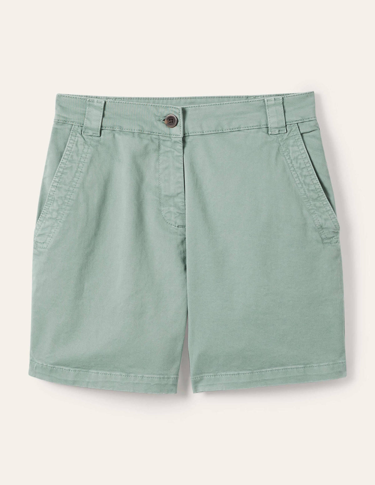 Short chino classique-Vert iceberg-5