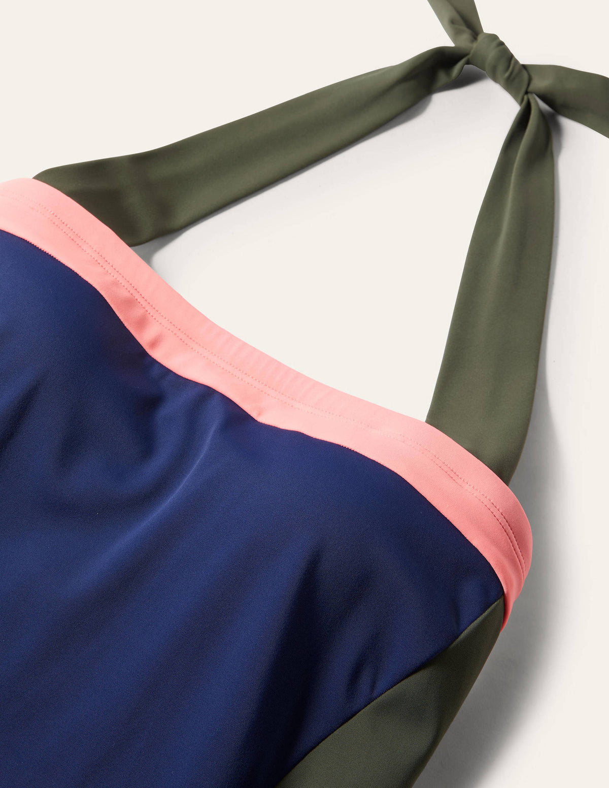 Santorini Tankini-Oberteil-Französisches Navy, Blockfarben - Image 6
