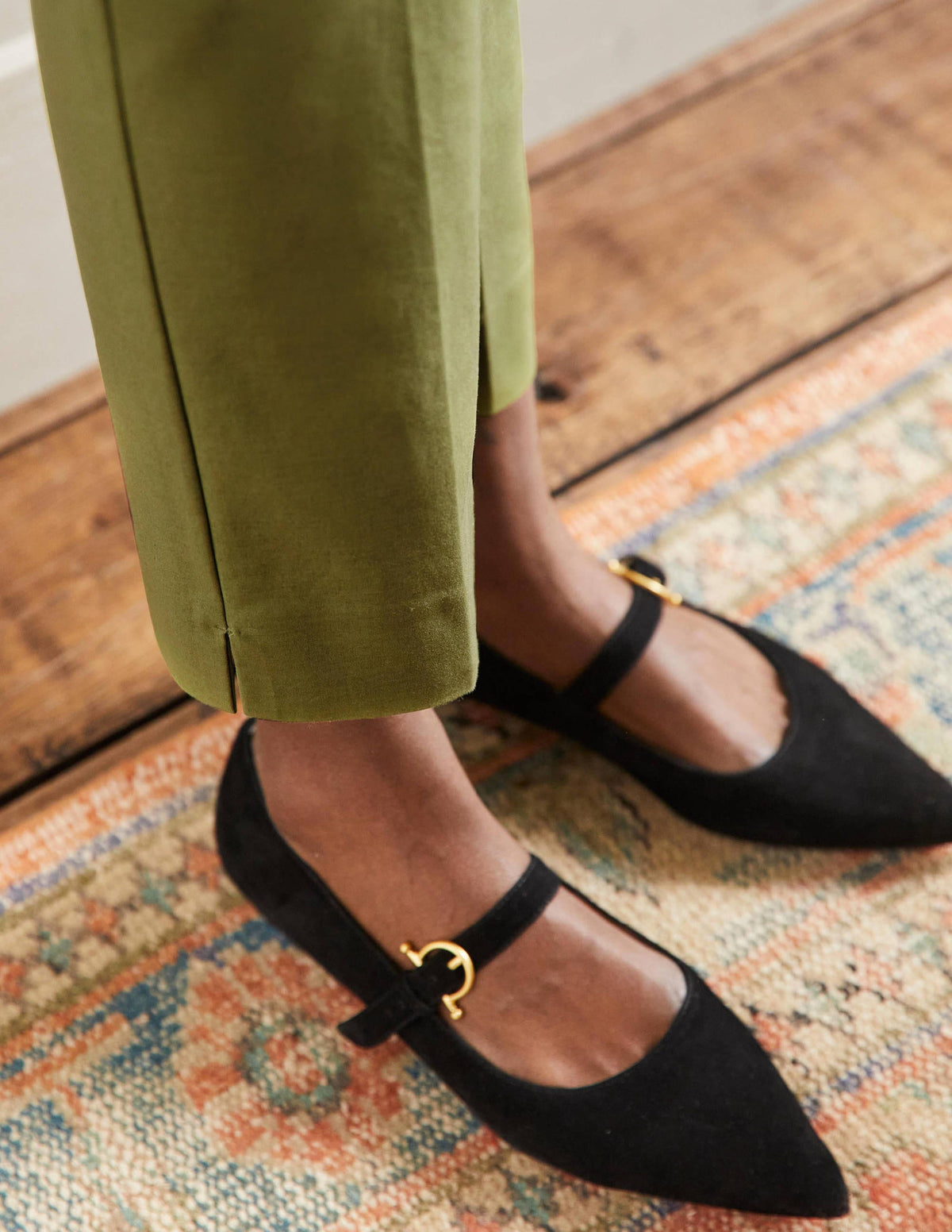 Pantalon 7/8 Richmond-Vert petit pois - Image 2