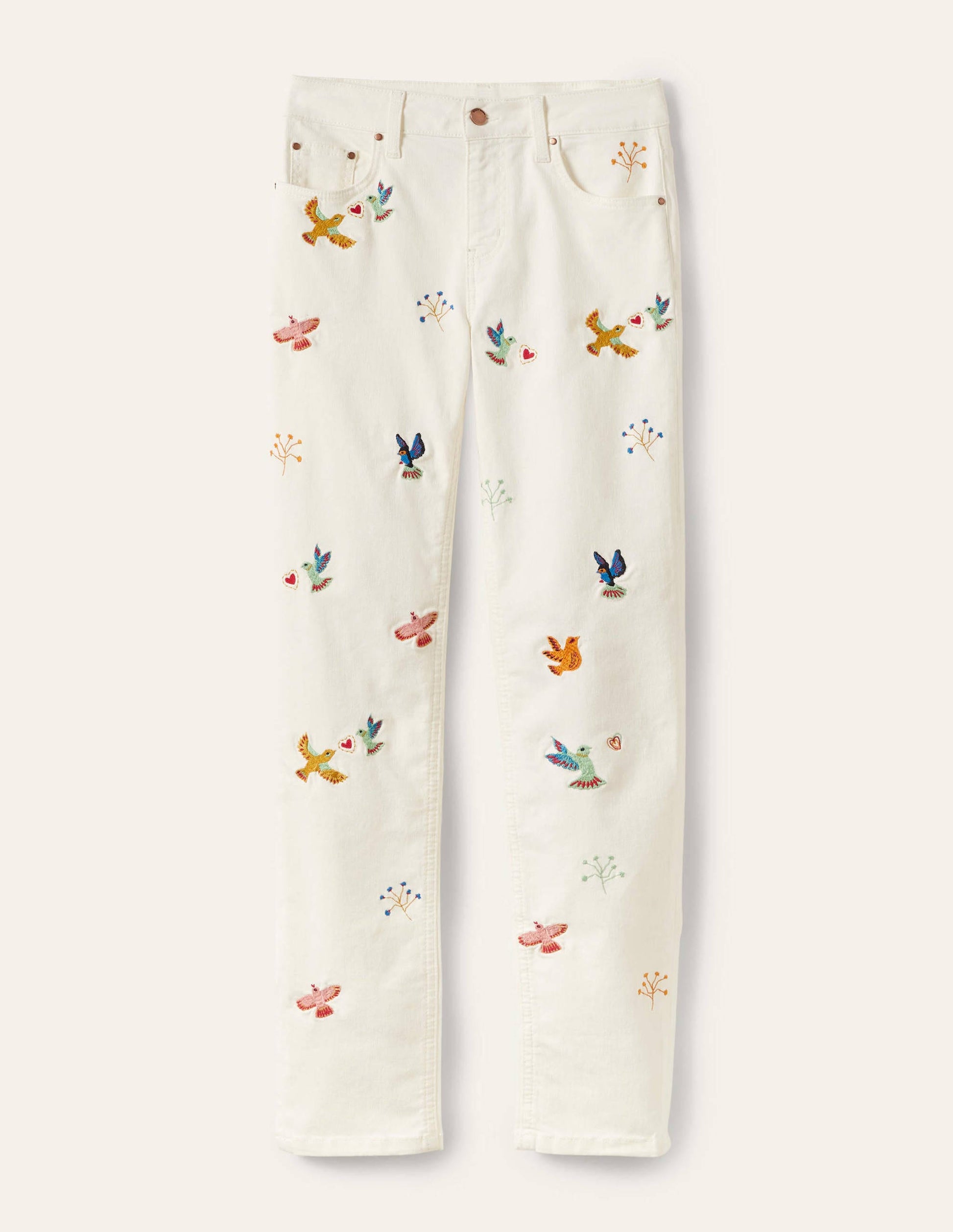 Girlfriend-Jeans-Ecru, Stickerei-5