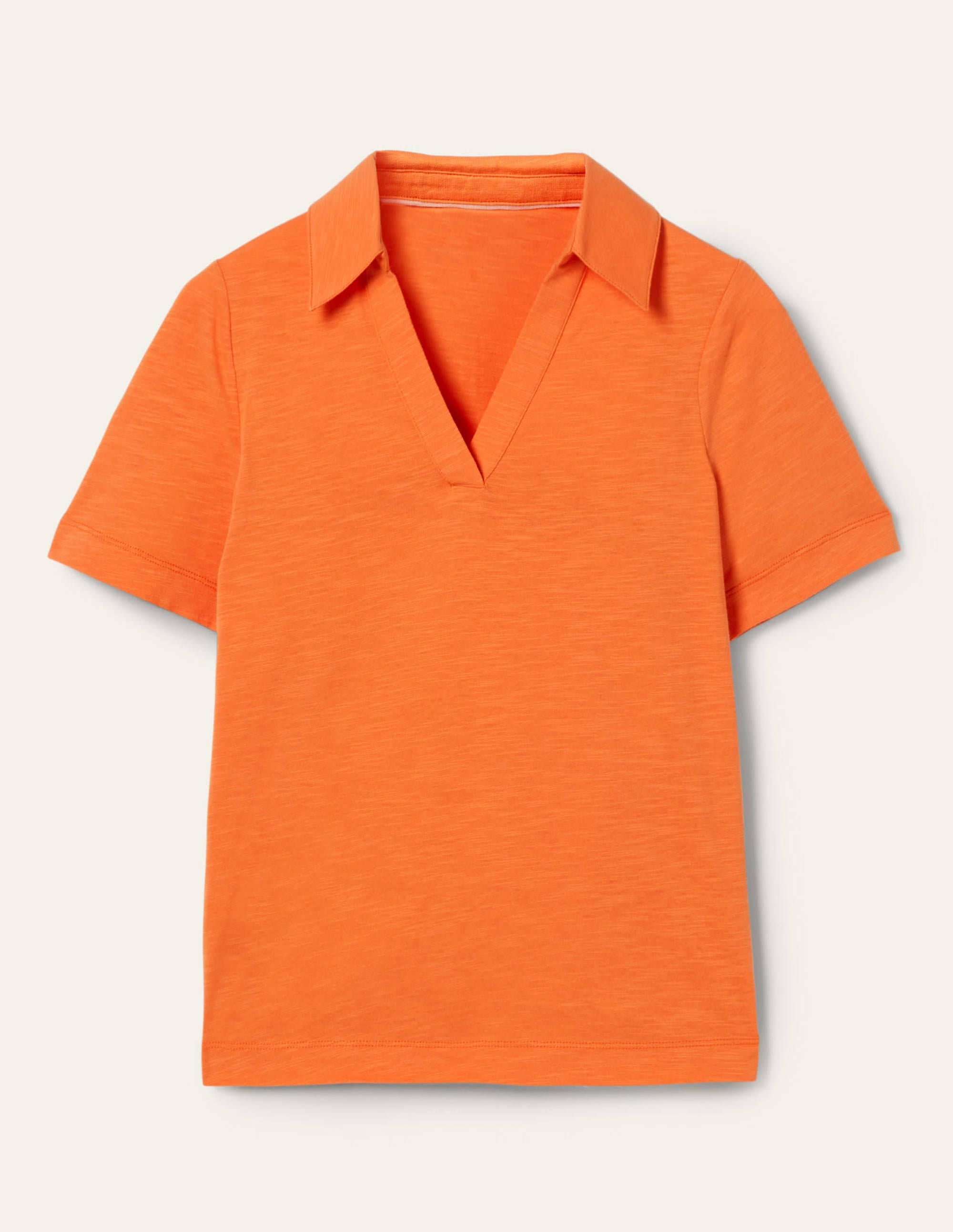 Polo en coton-Orange ancien - Image 5