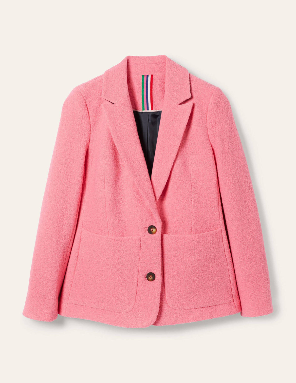 Bella Strukturierter Blazer aus Wolle-Azalee - Image 5