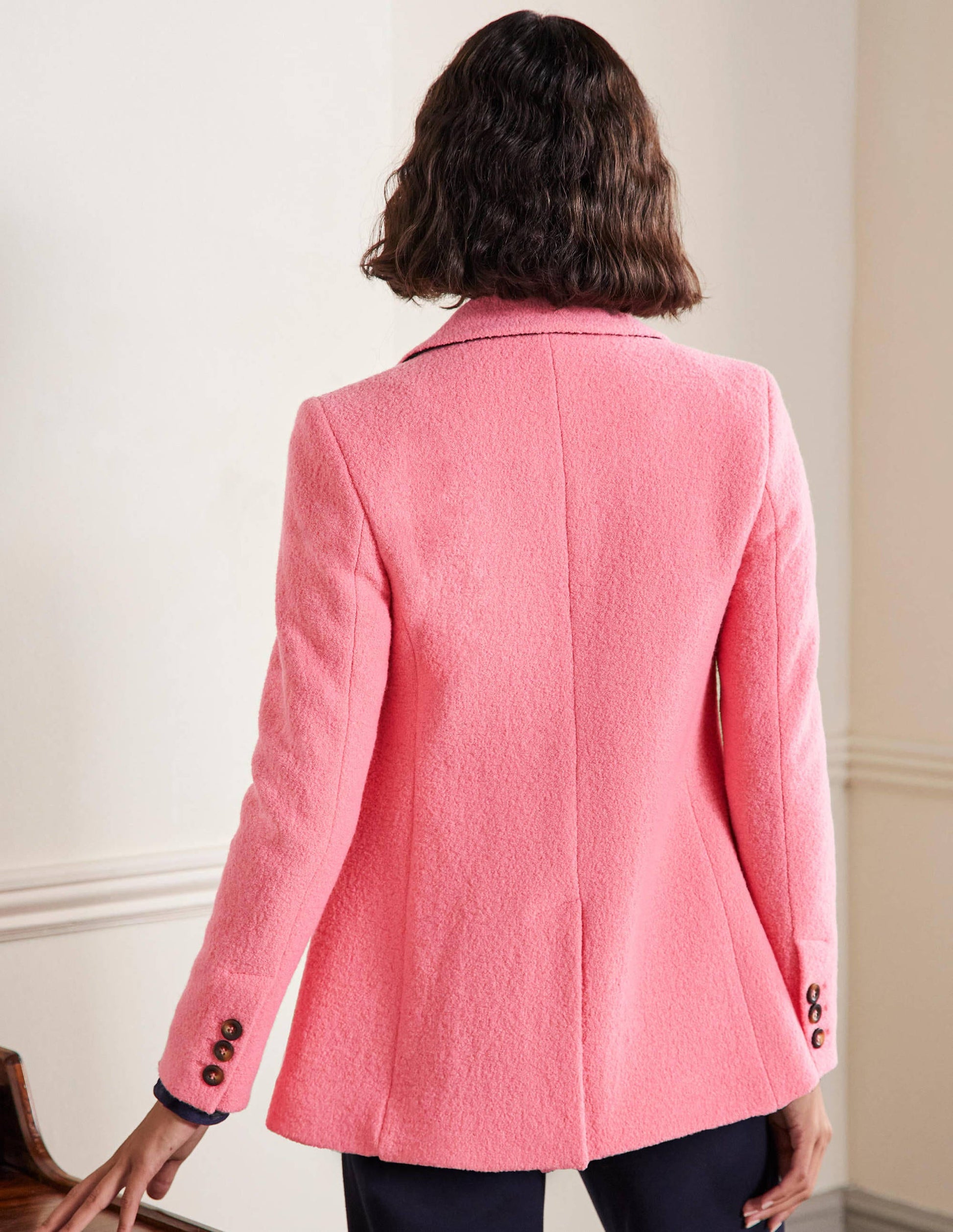 Bella Strukturierter Blazer aus Wolle-Azalee-3