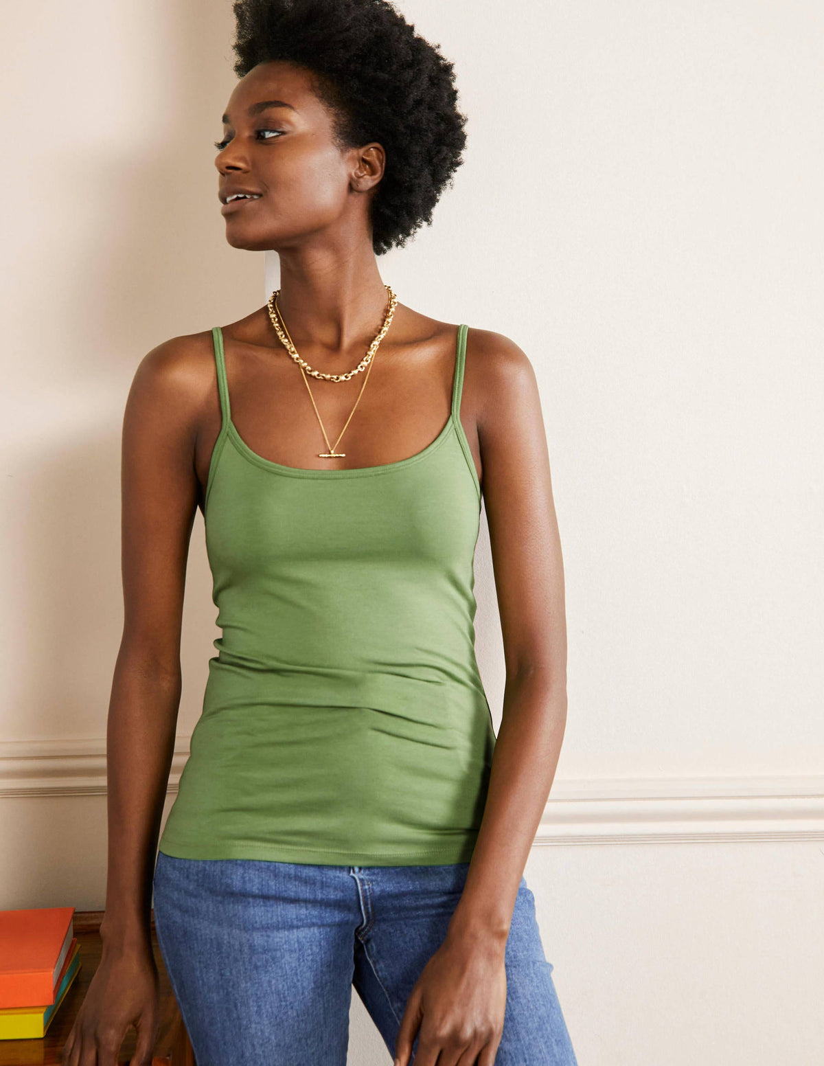Schlichtes Camisole-Oberteil-Englischer Efeu - Image 1