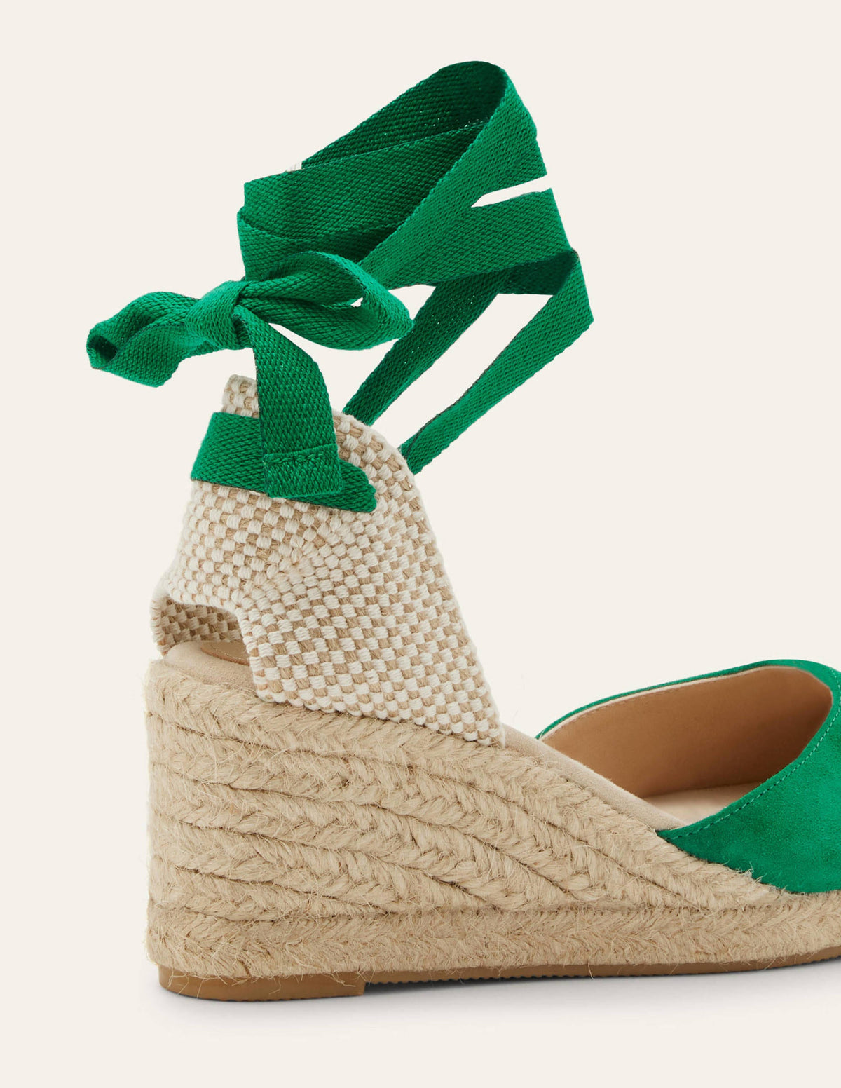 Espadrilles compensées Cassie-Vert des Highlands - Image 2