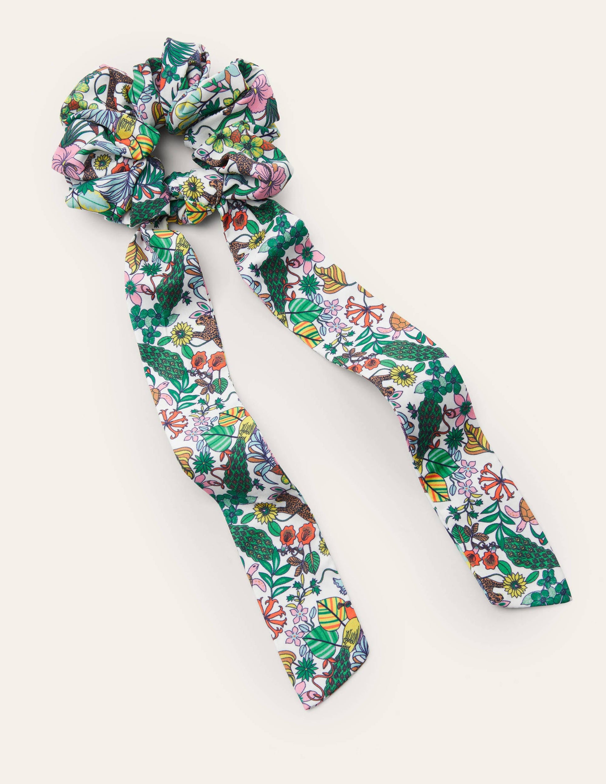 Chouchou foulard-Multi, motif Exotic Paradise-1