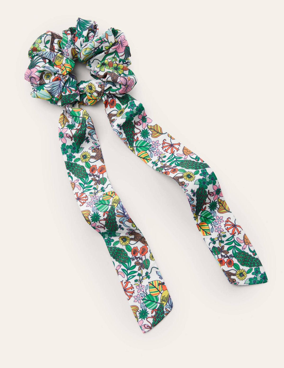 Chouchou foulard-Multi, motif Exotic Paradise - Image 1