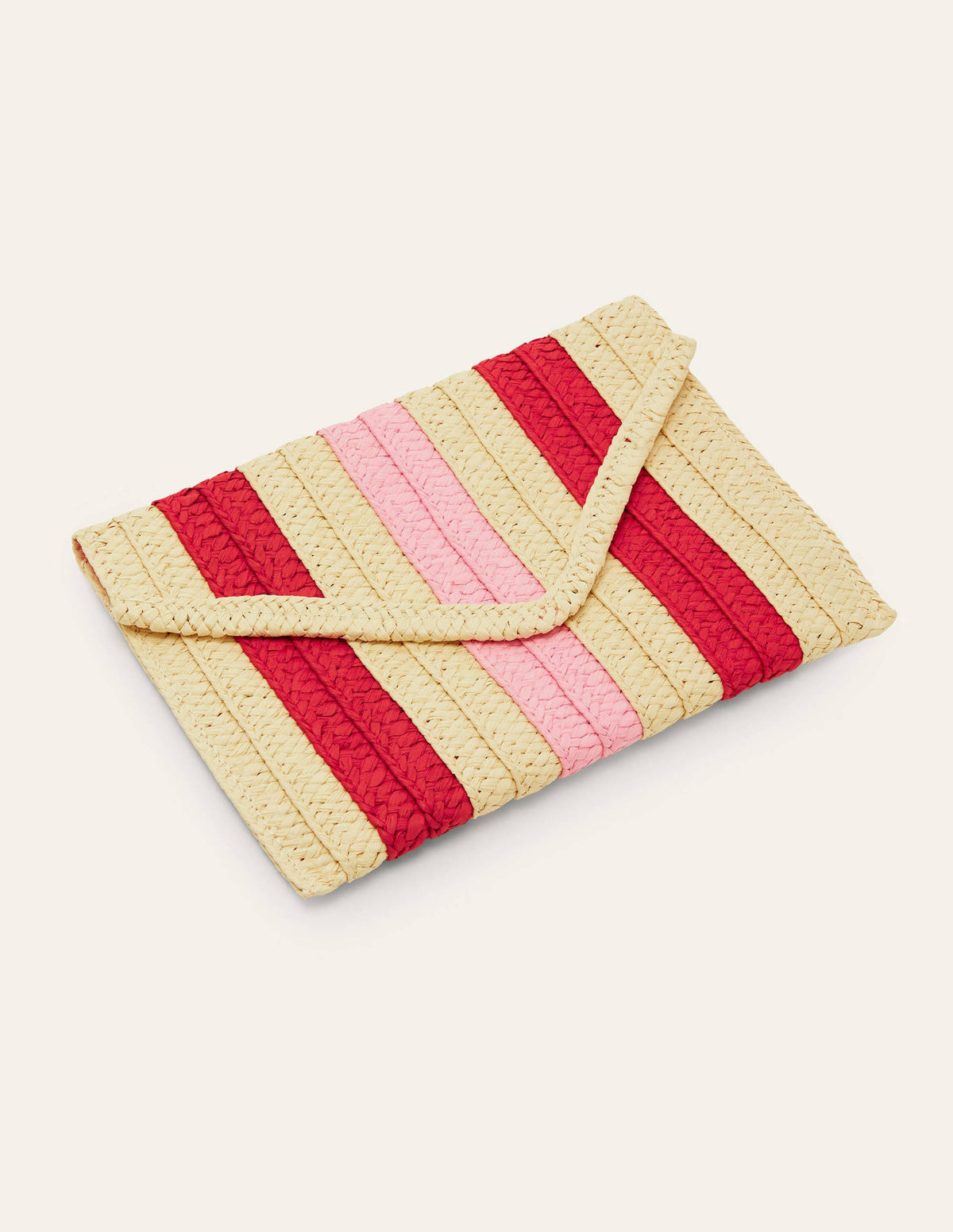 Gestreifte Envelope-Clutch-Bunt, Gestreift - Image 2